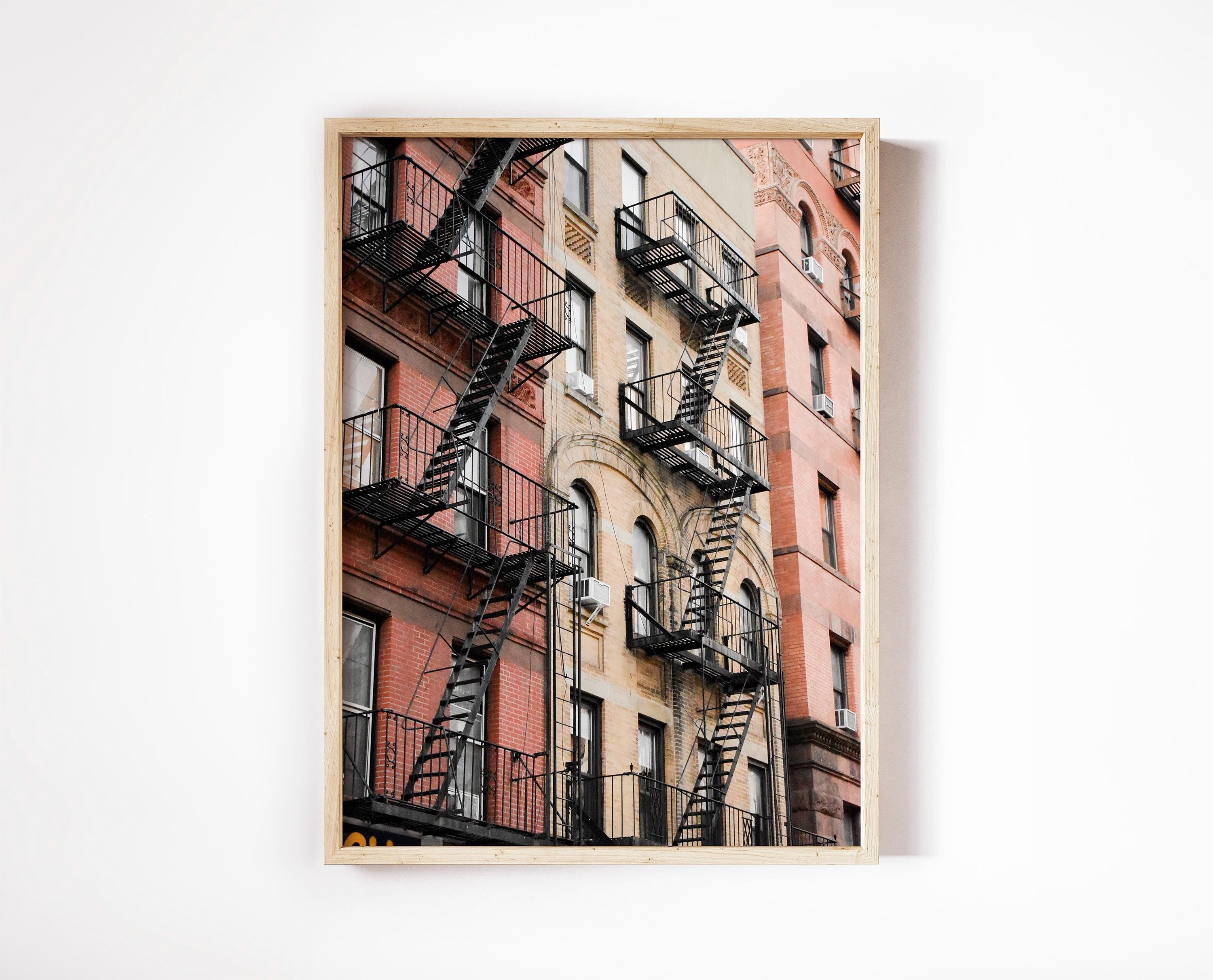 NYC Fire Escapes Print
