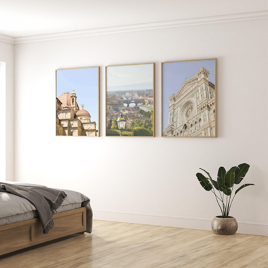 Set of 3 Travel Prints - Florence - Digital Download