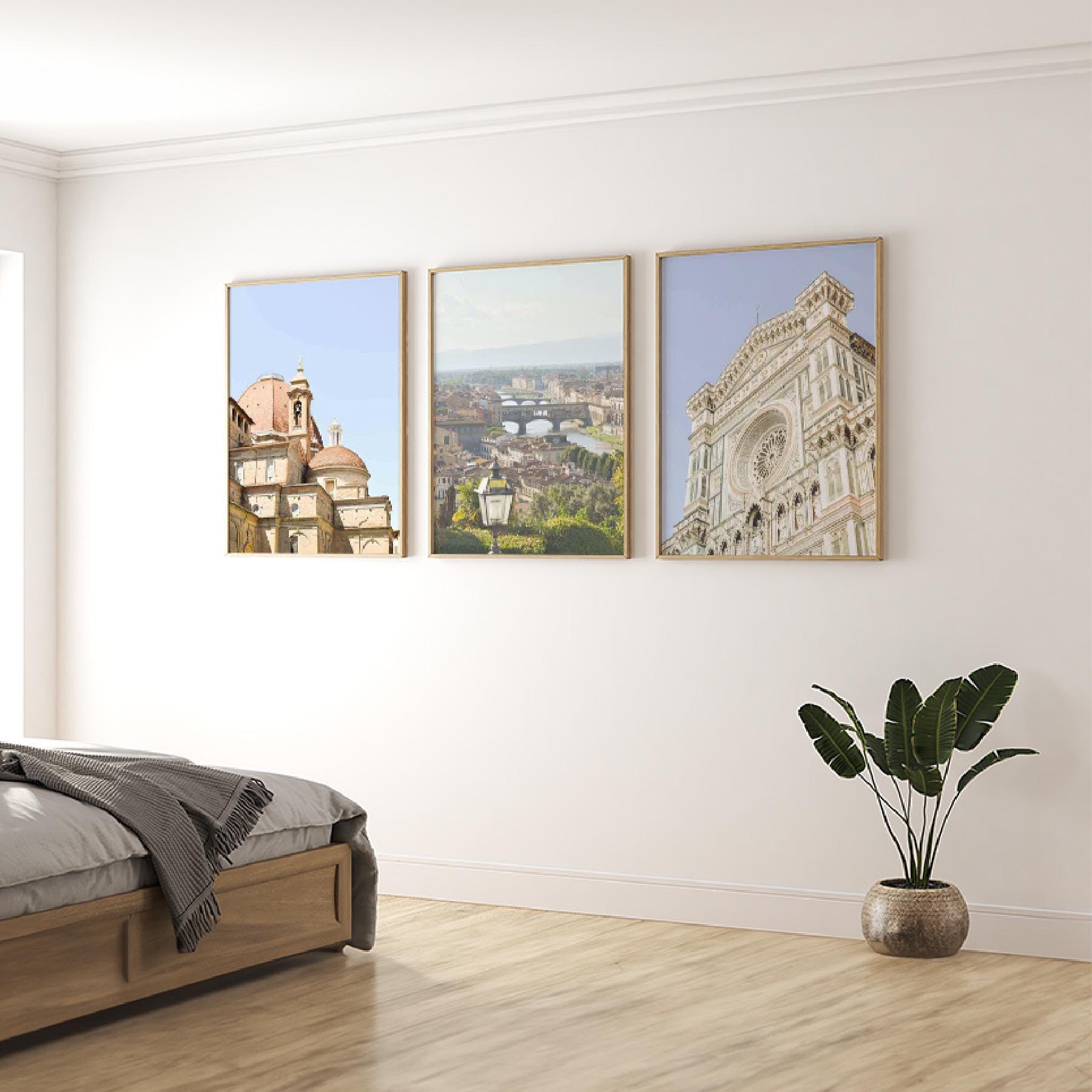 Set of 3 Travel Prints - Florence - Digital Download