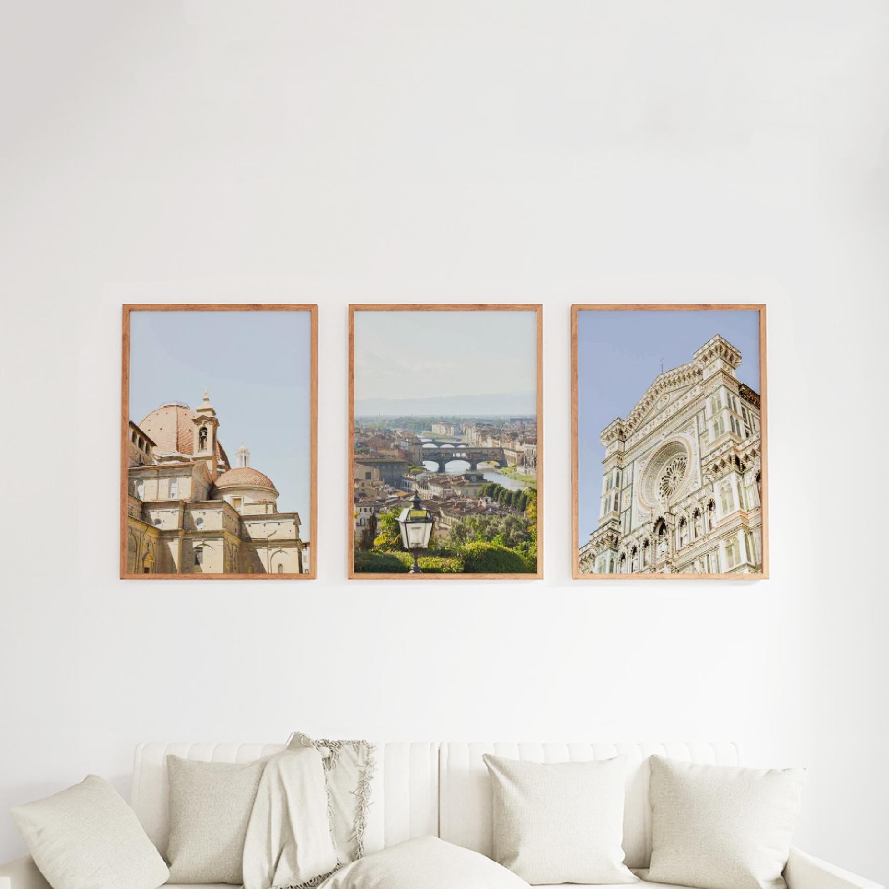 Set of 3 Travel Prints - Florence - Digital Download