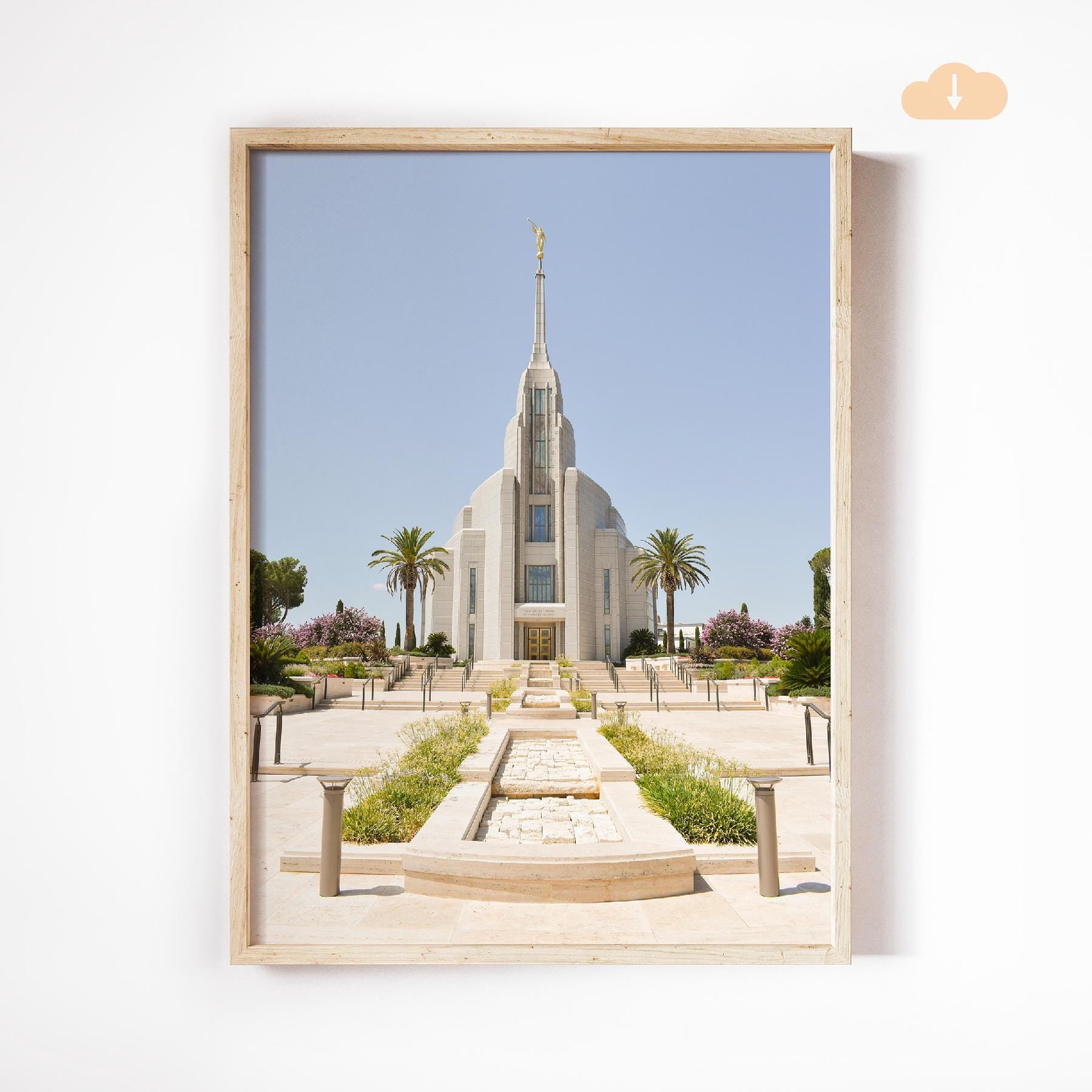 Rome Italy LDS Temple 1, Digital Download