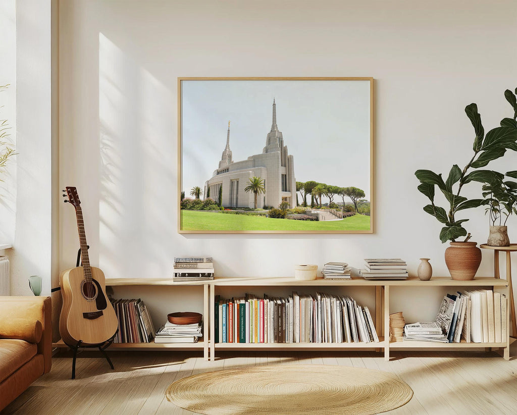 Rome Italy Temple (Landscape) Print