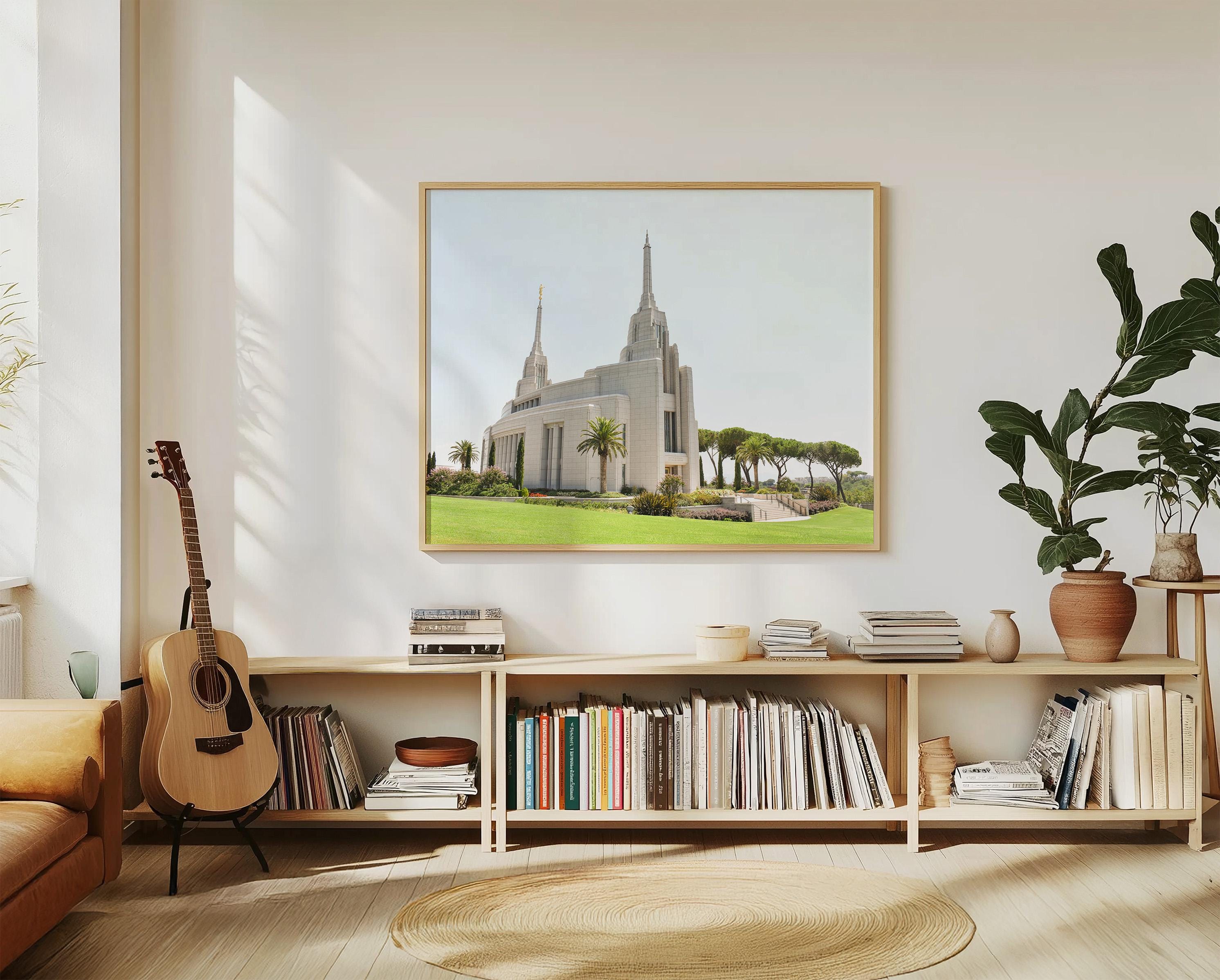 Rome Italy Temple (Landscape) Print