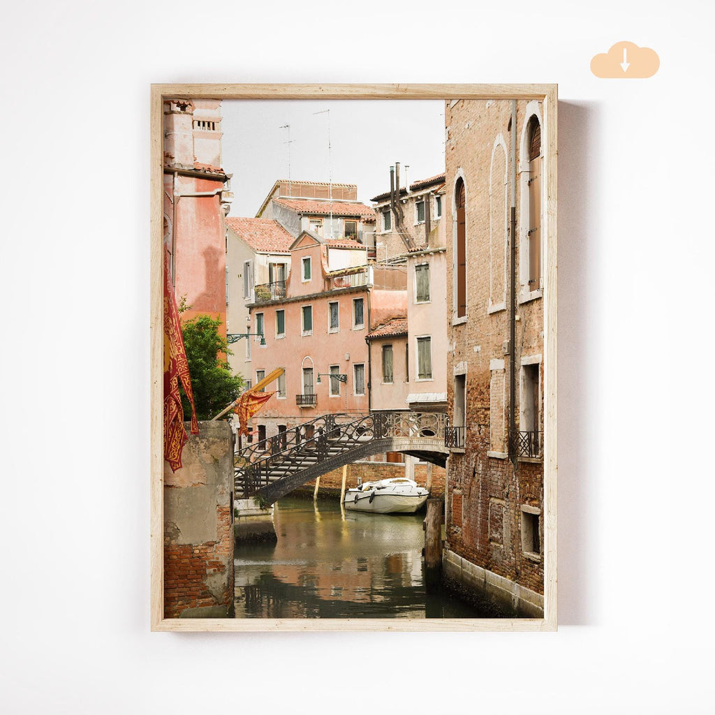 Canal in Venice, Digital Download