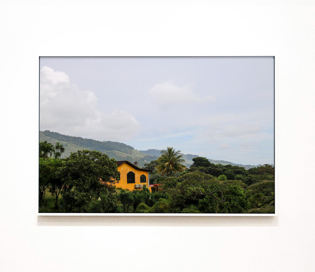 Yellow House in Costa Rica (Landscape), Digital Download