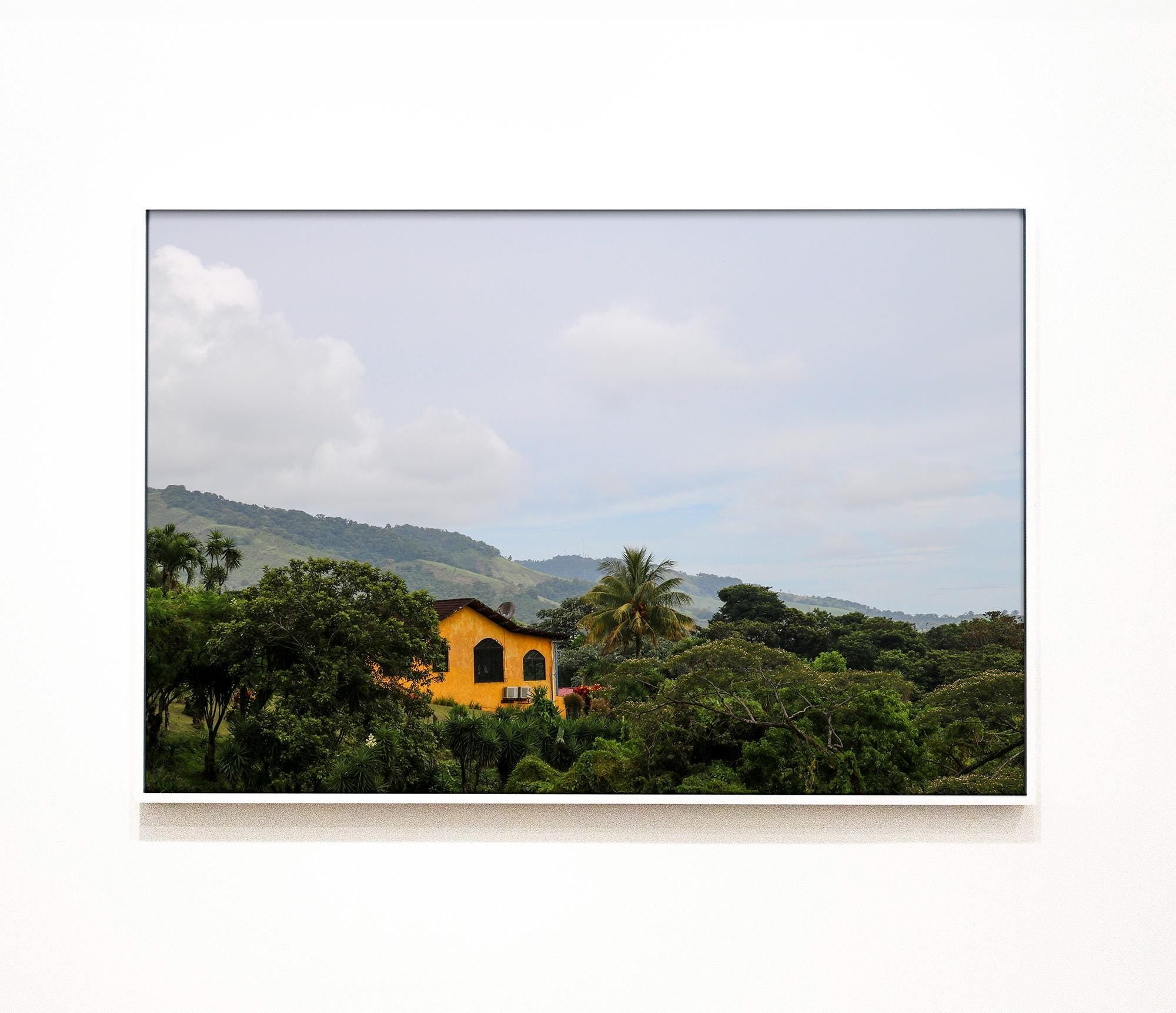 Yellow House in Costa Rica (Landscape), Digital Download