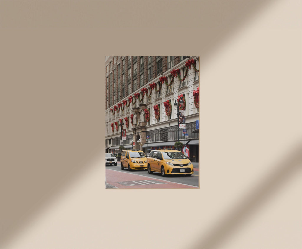 NYC Taxi Cab Print