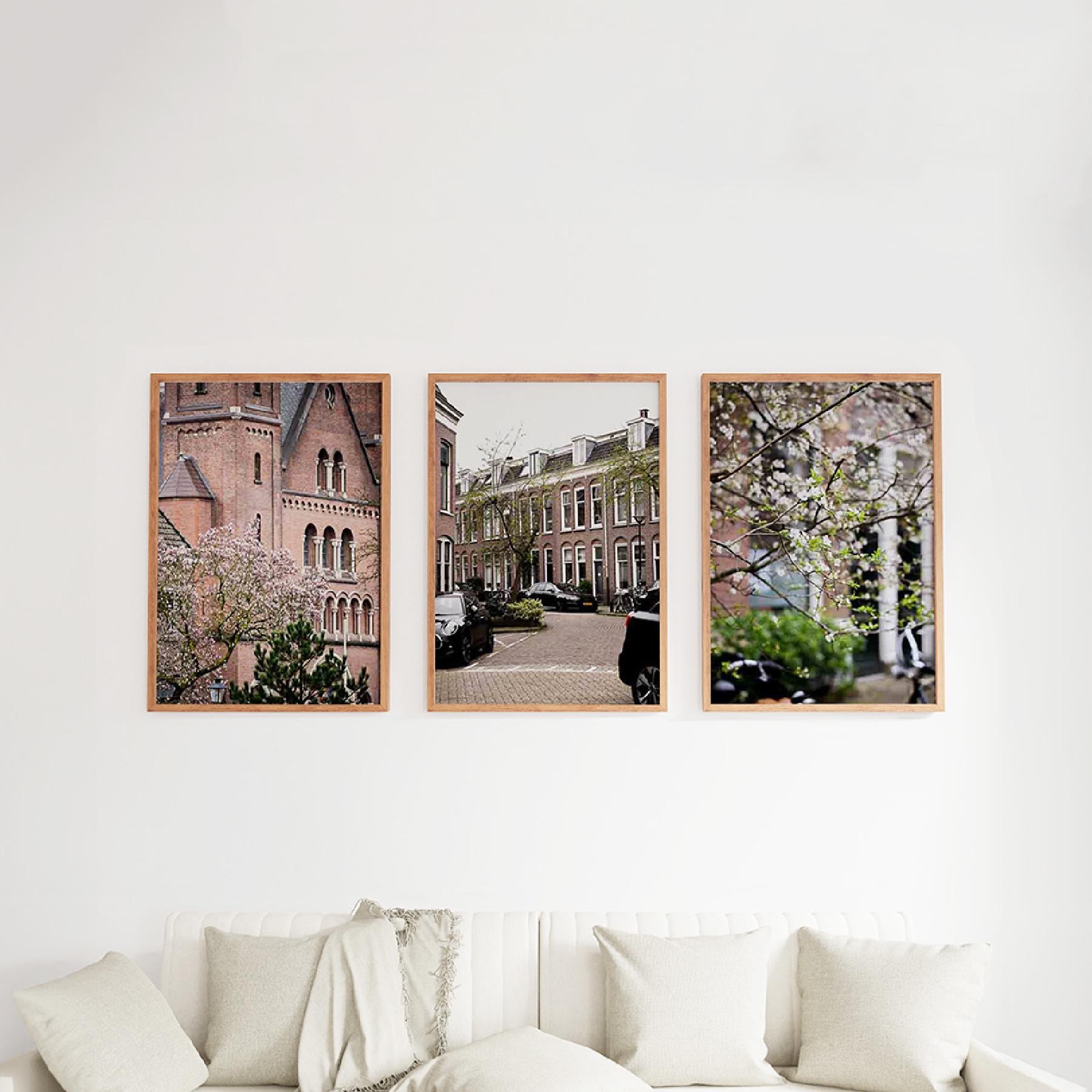 Set of 3 Travel Prints - Utrecht in the Spring - Digital Download