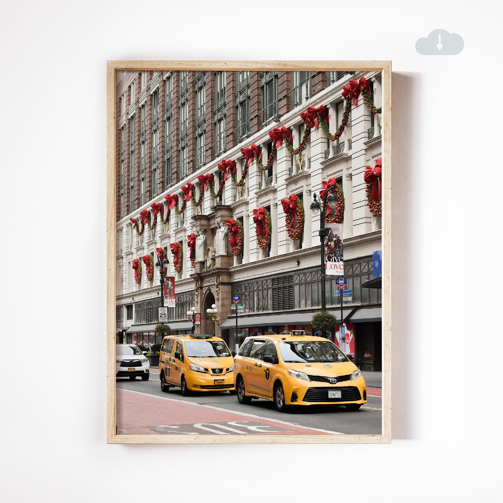 NYC Taxi Cab, Digital Download