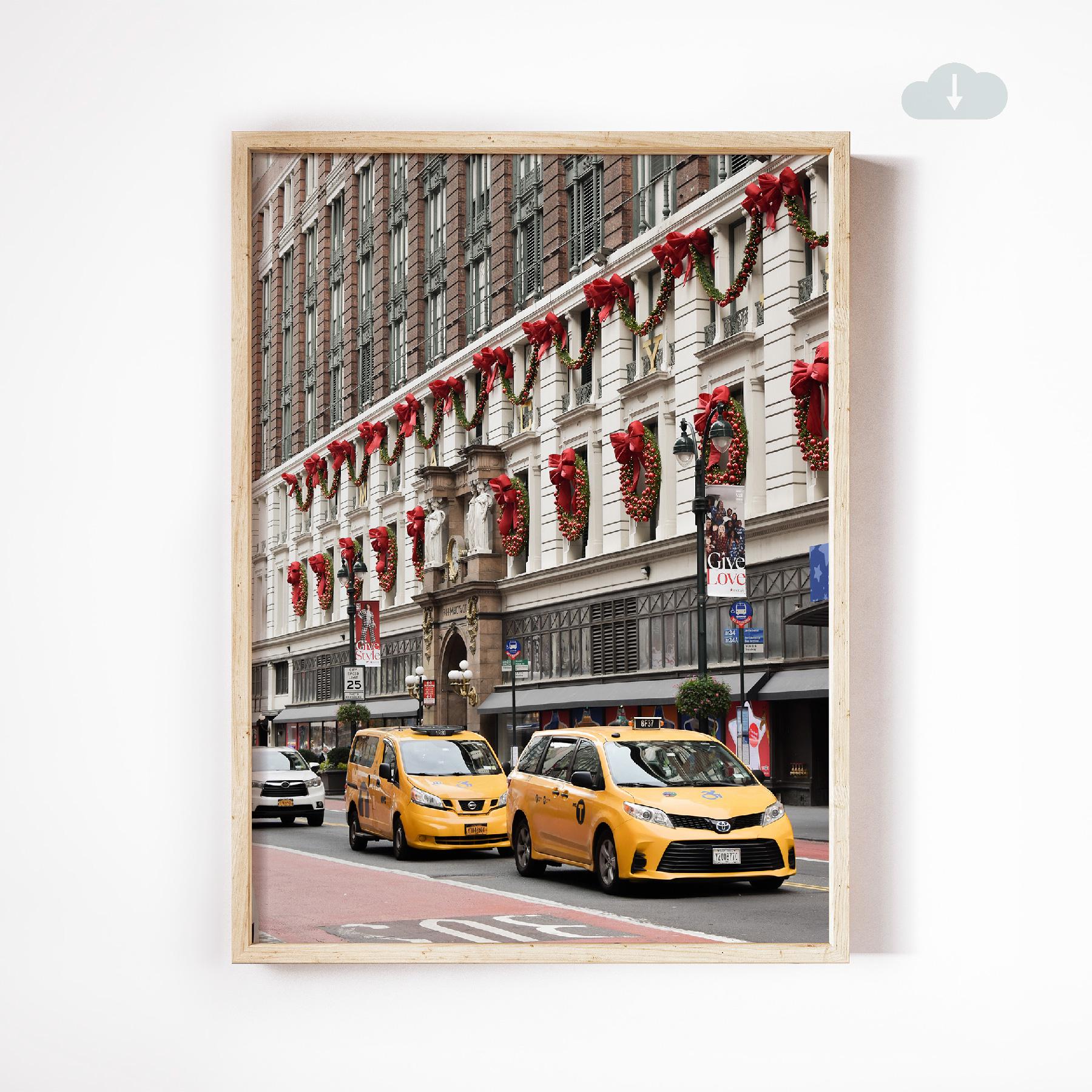 NYC Taxi Cab, Digital Download