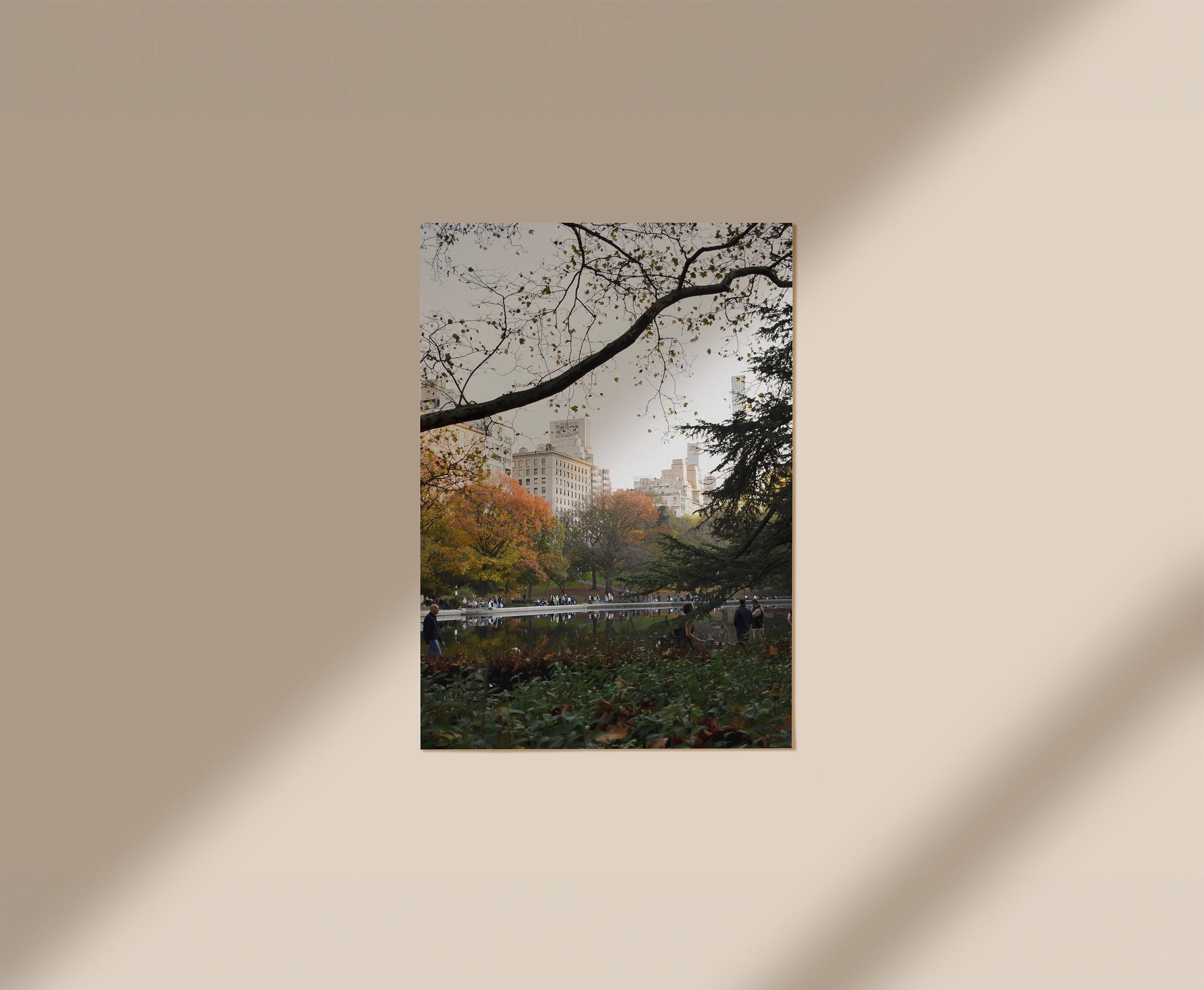 Central Park Autumn, Digital Download