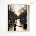 Canal in Amsterdam, Digital Download