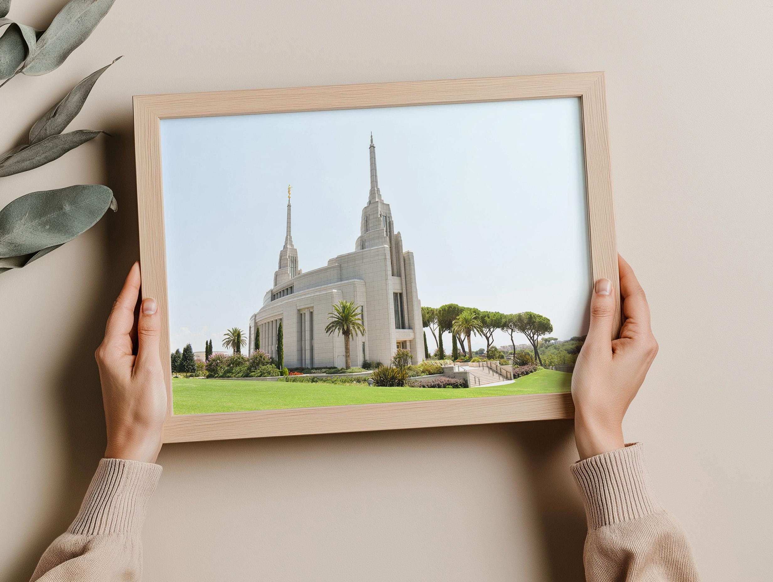 Rome Italy Temple (Landscape), Digital Download