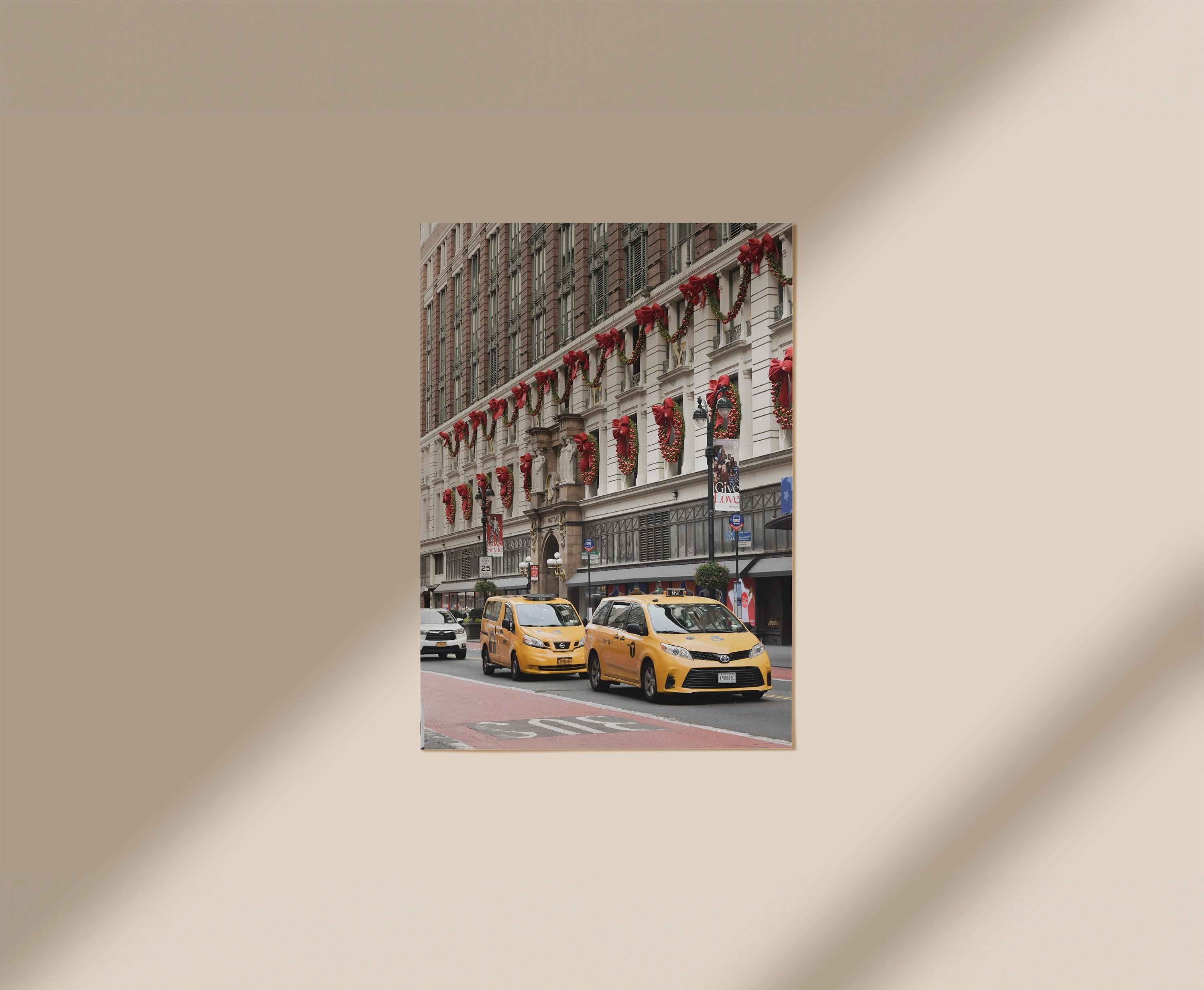 NYC Taxi Cab, Digital Download