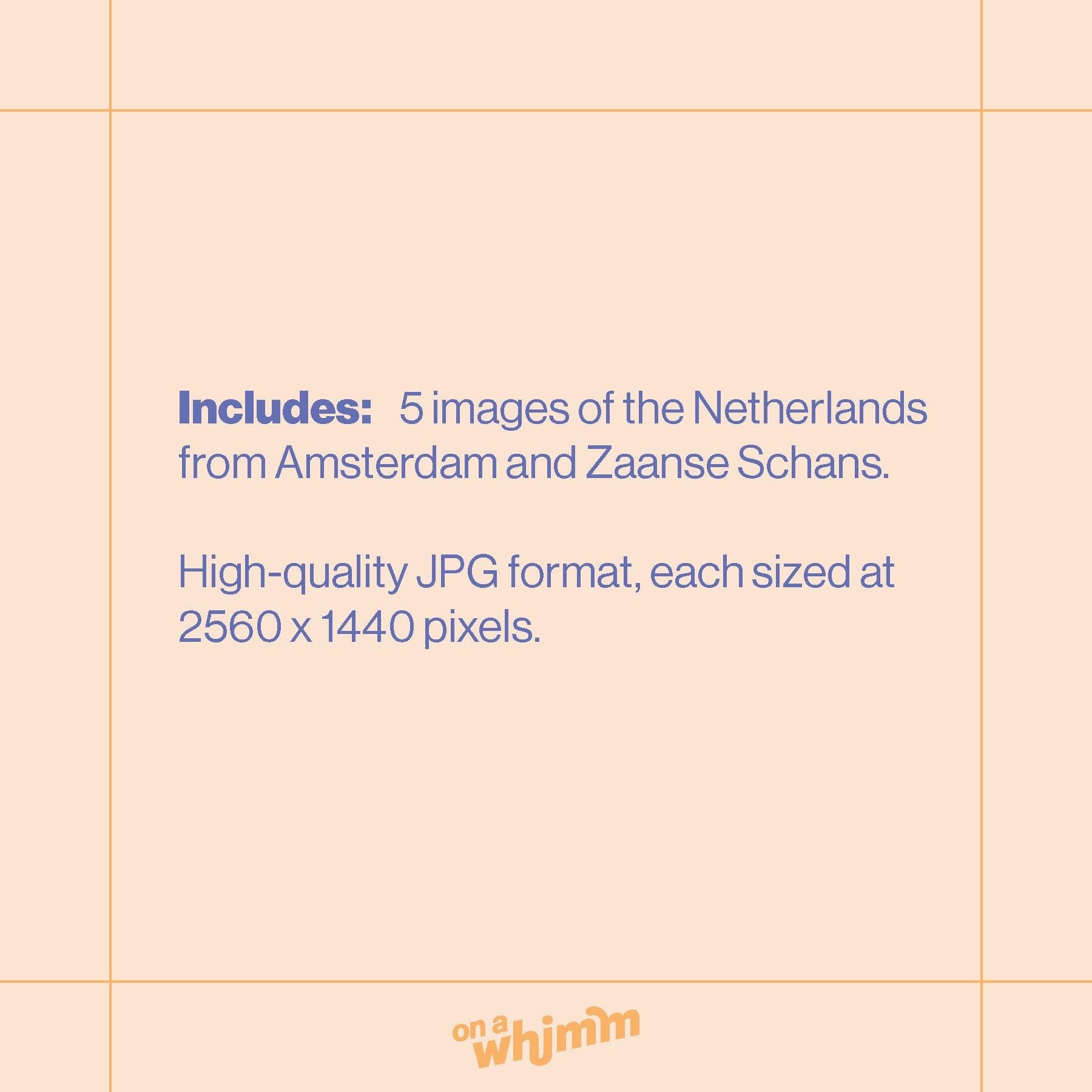 Desktop Screensavers - Netherlands Computer Pack - Digital Download