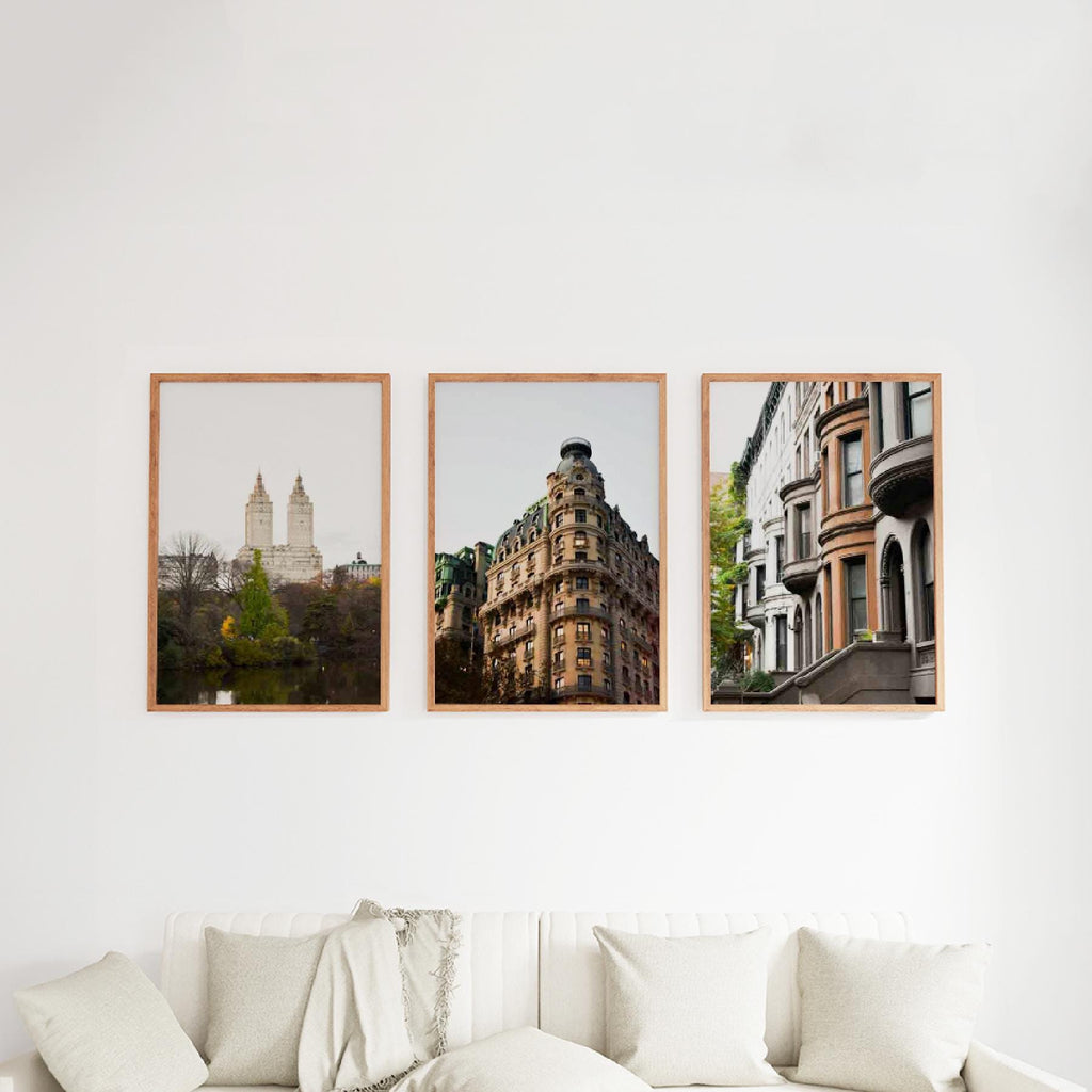 Set of 3 Travel Prints - New York City Buildings - Digital Download