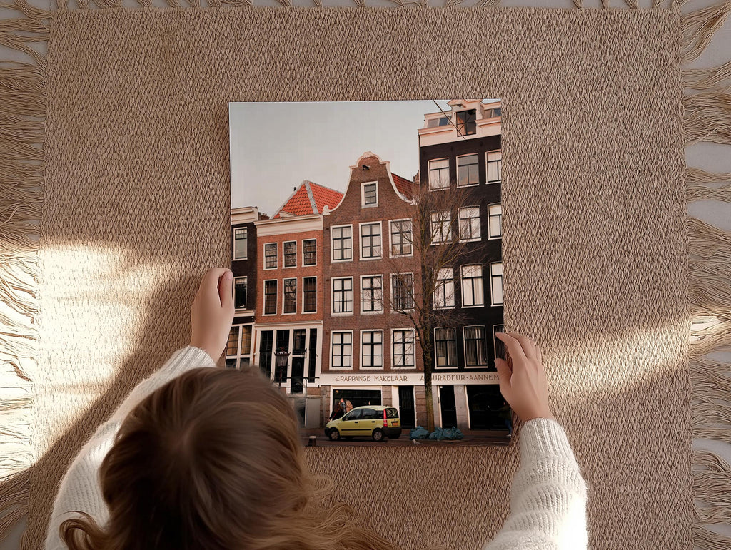 Buildings in Amsterdam Print