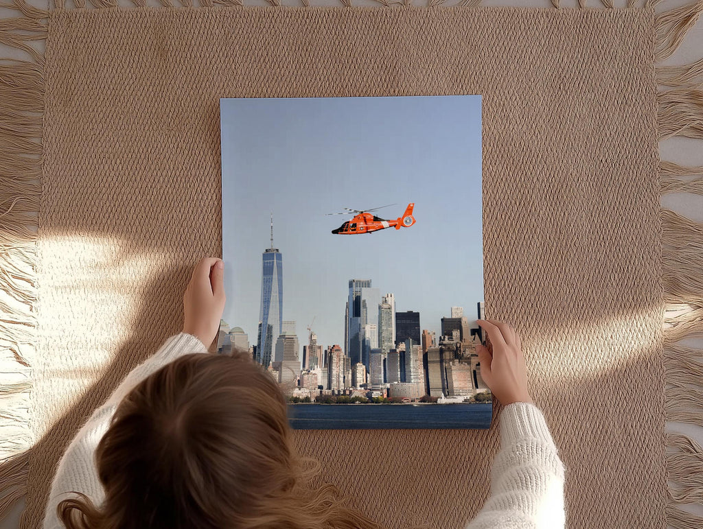 NYC Helicopter Print