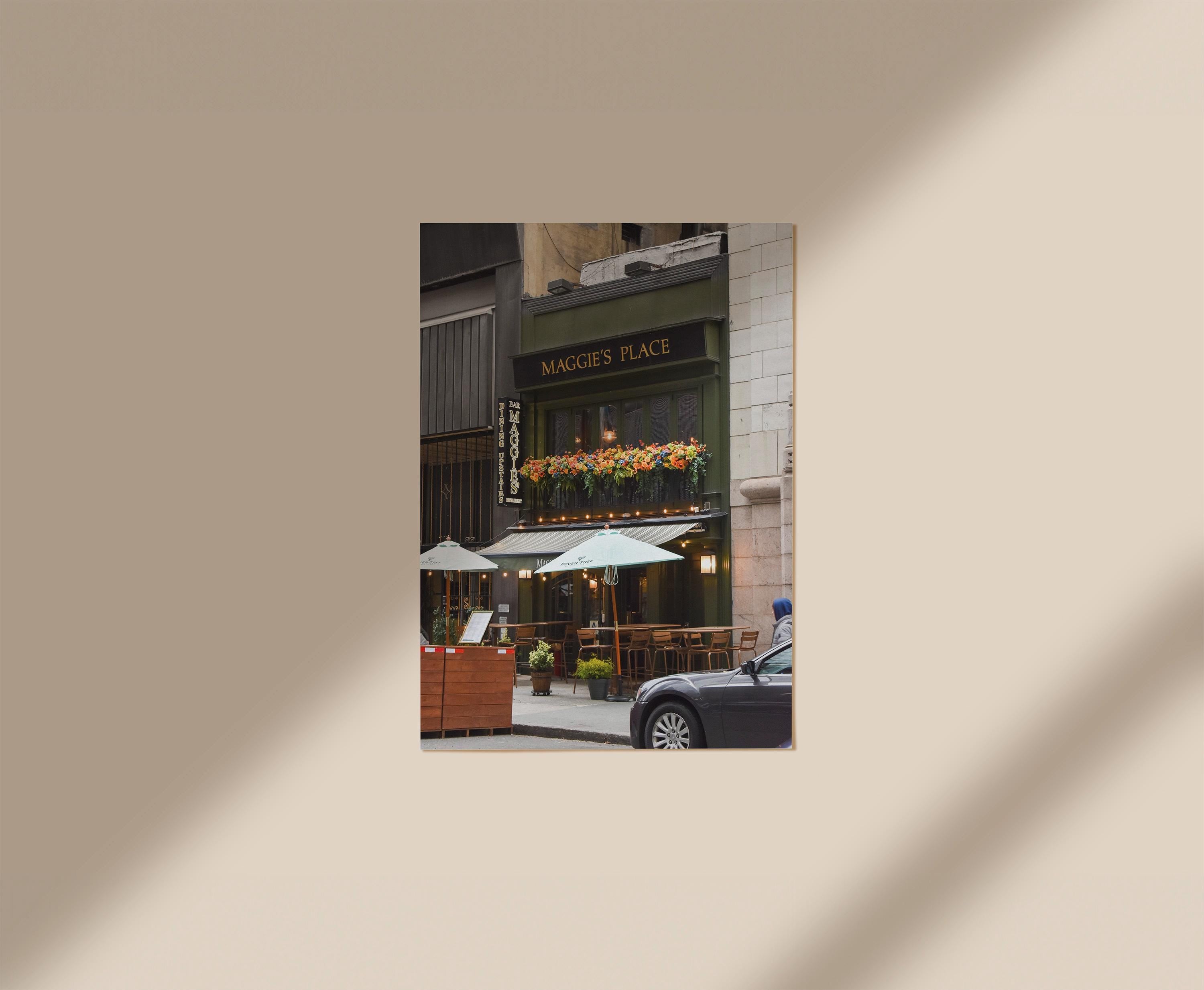 New York City Café Print