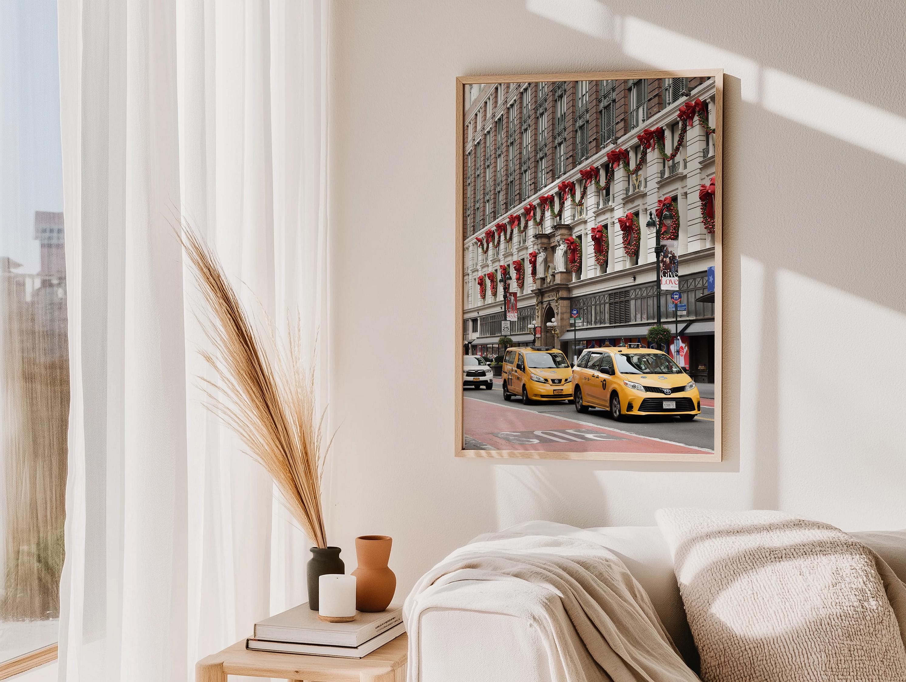 NYC Taxi Cab Print