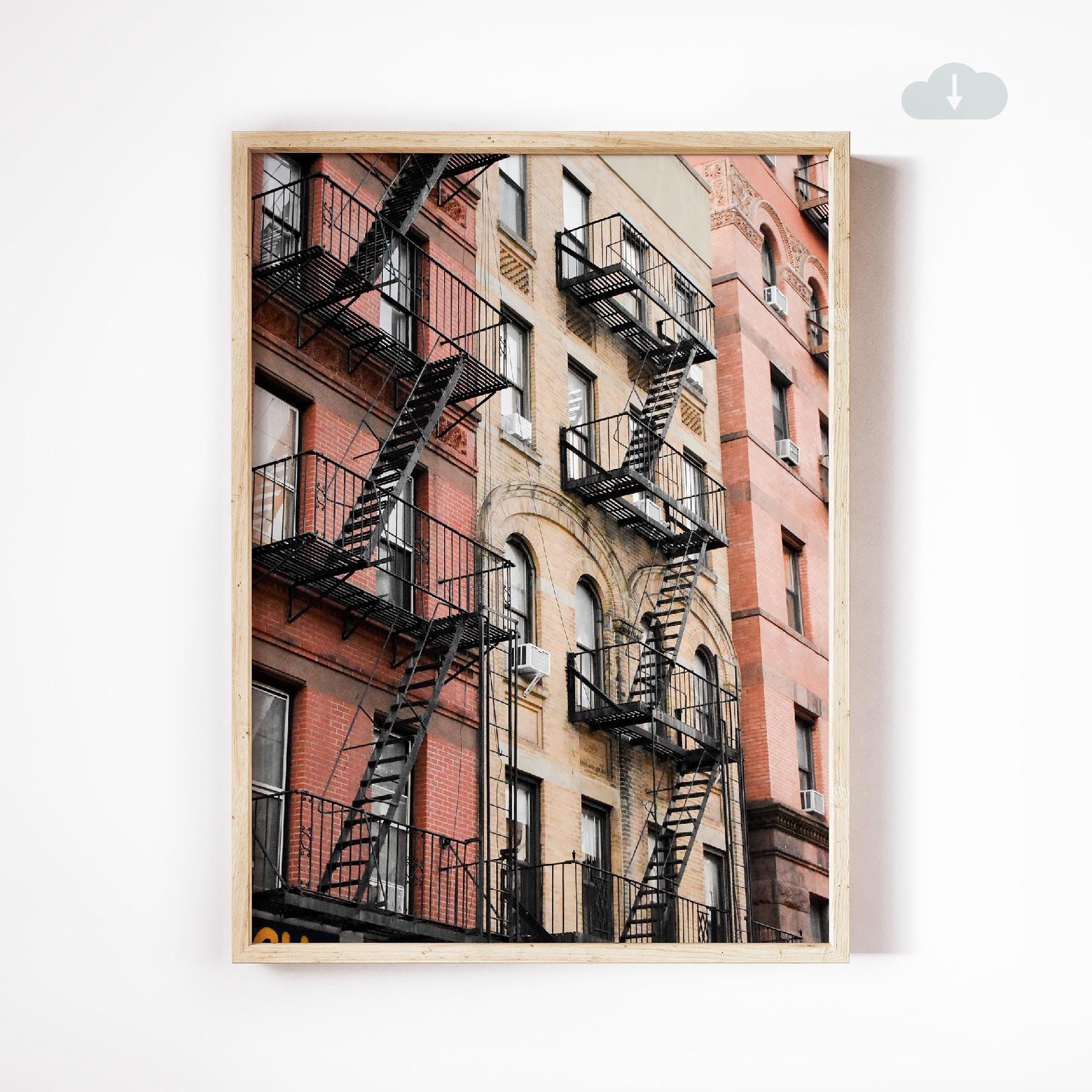 NYC Fire Escapes, Digital Download
