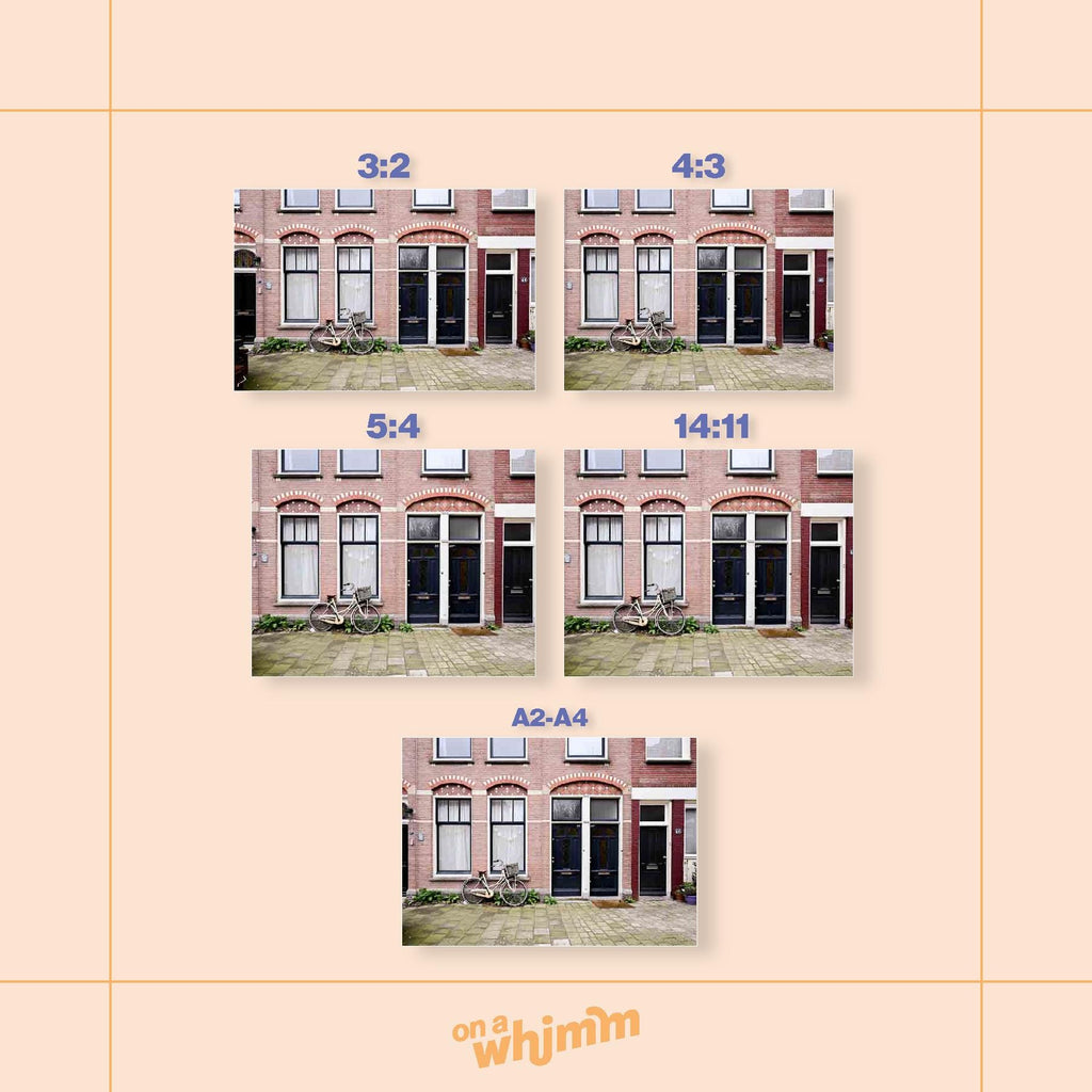 Brick Building with Bike, Digital Download