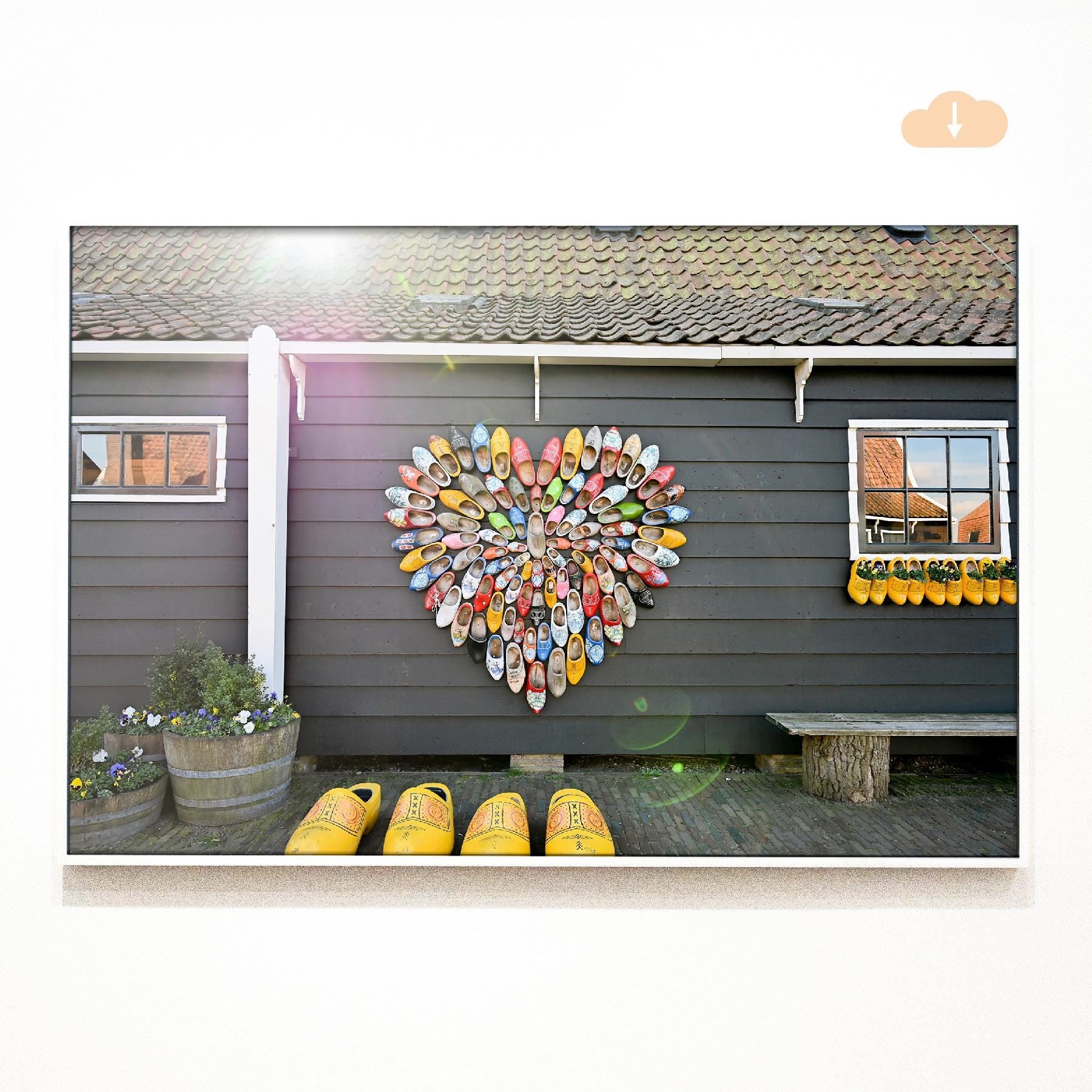 Dutch Clog Heart, Digital Download