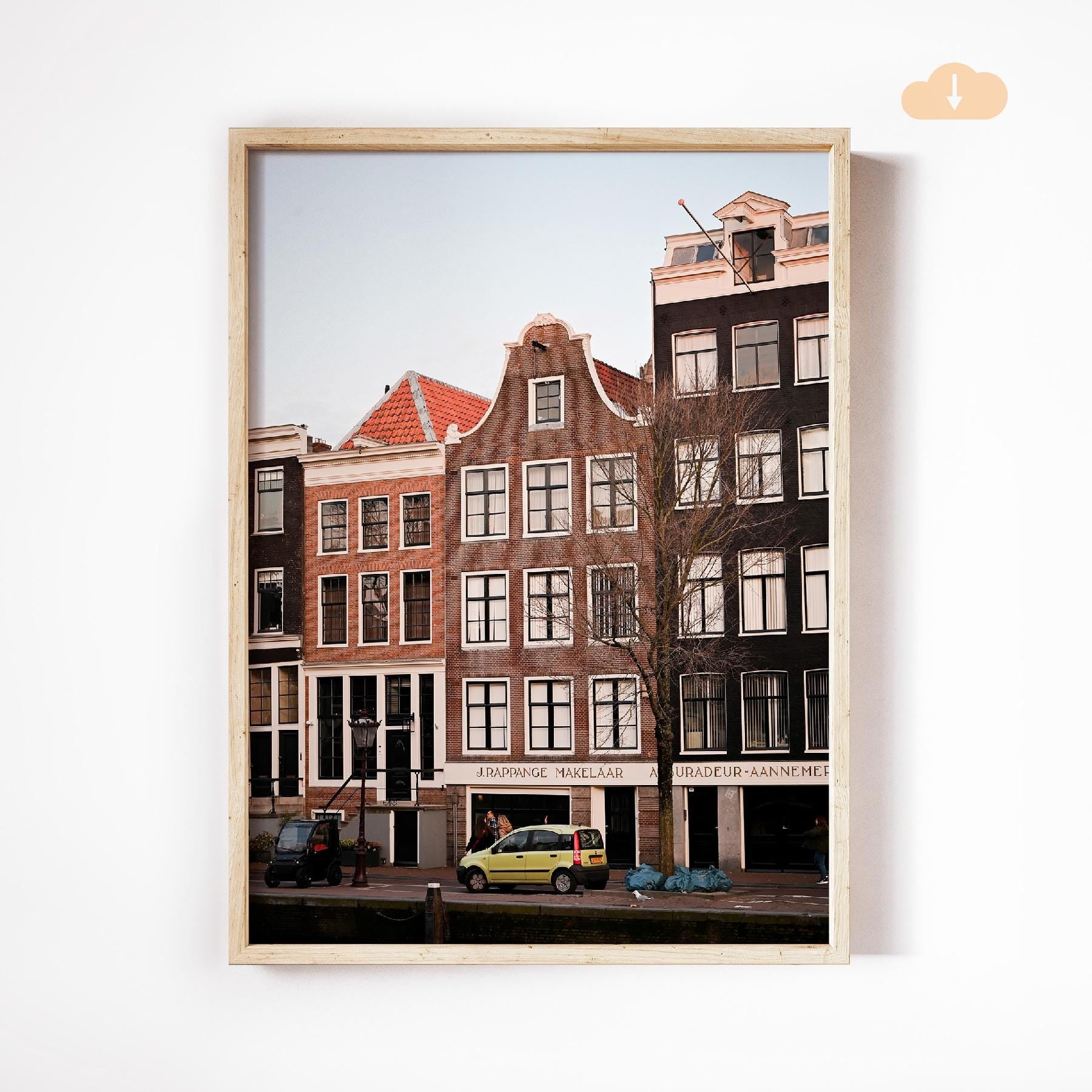 Buildings in Amsterdam, Digital Download