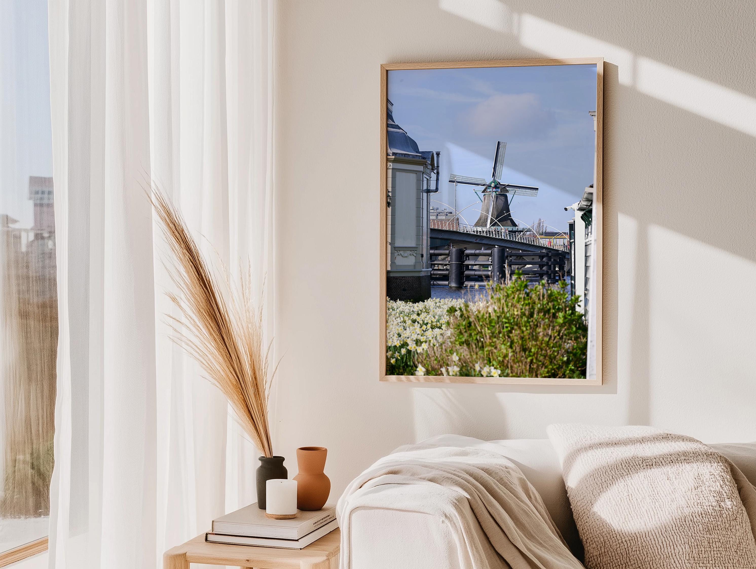 Windmill in the Netherlands, Digital Download