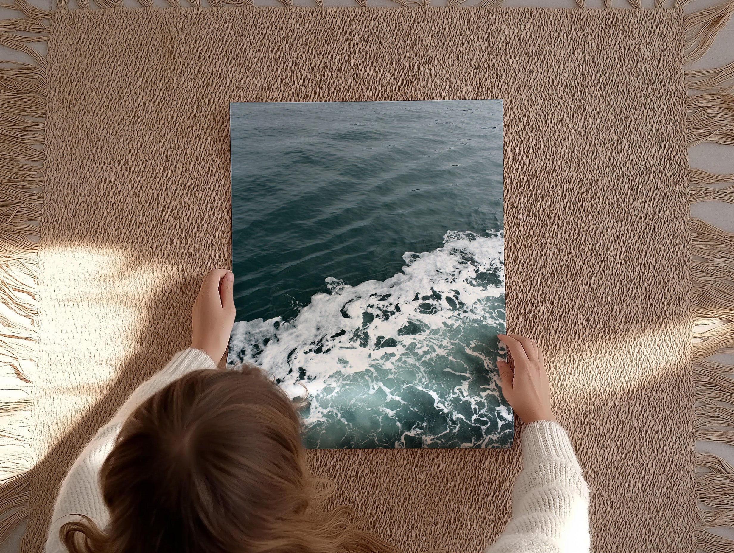 Ferry Wake from Friday Harbor Print
