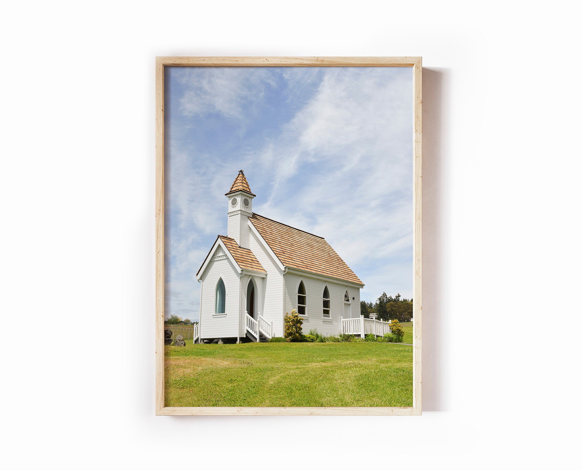 Little Church, Big Sky Print