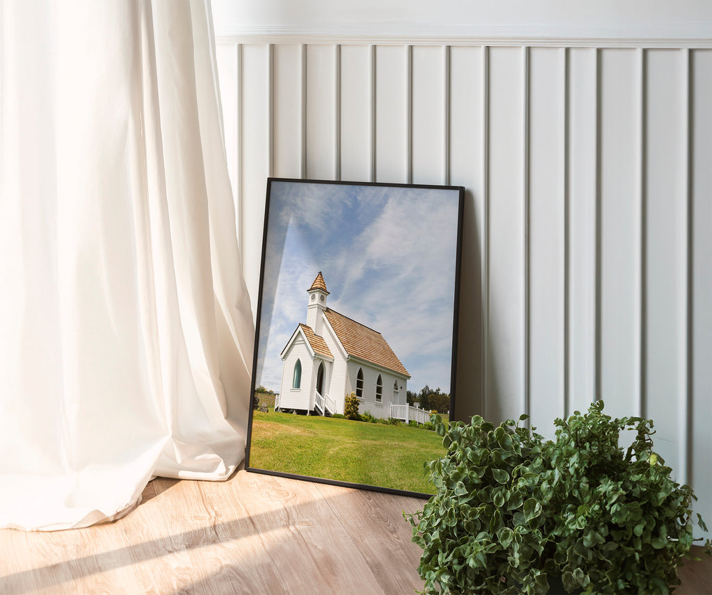 Little Church, Big Sky Print