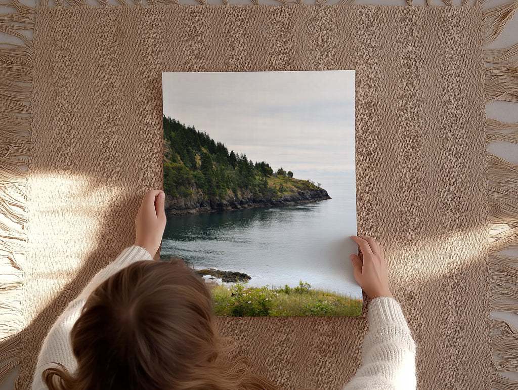 Where Pines Meet the Sound Print