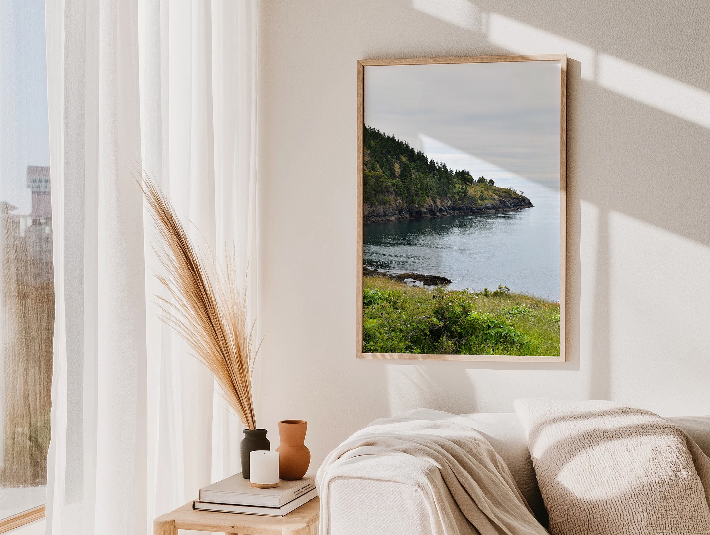 Where Pines Meet the Sound Print