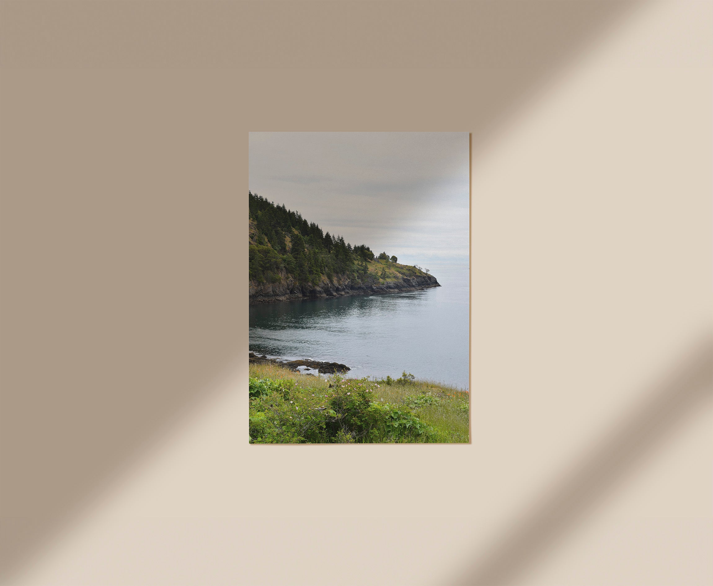 Where Pines Meet the Sound Print