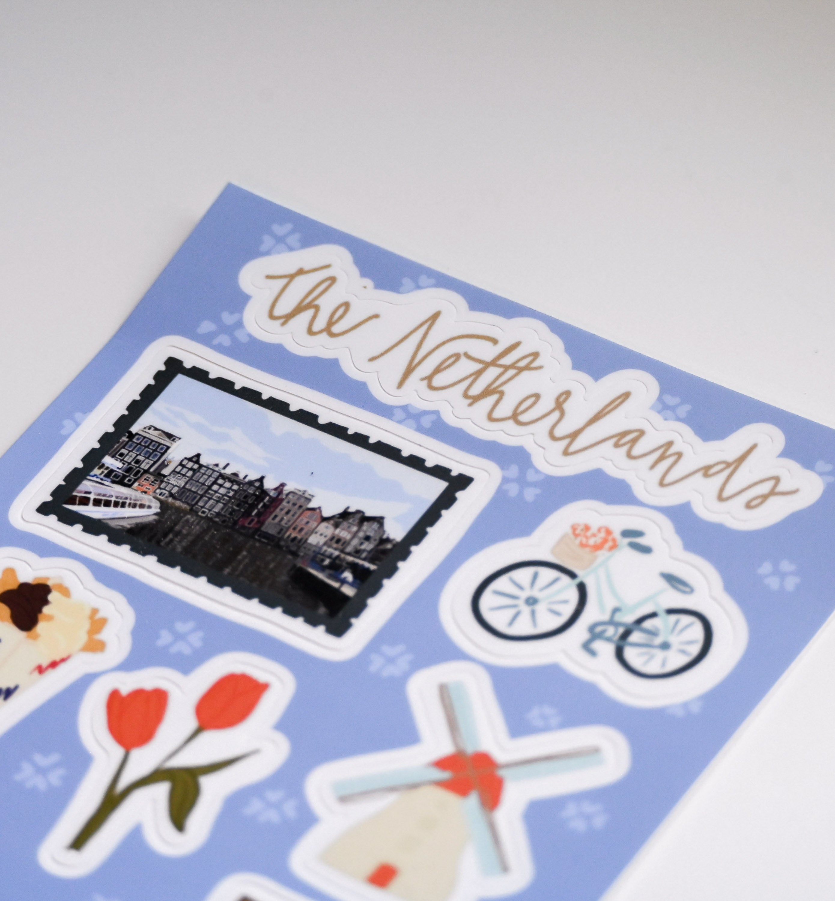 The Netherlands Sticker Sheet - 5x7"