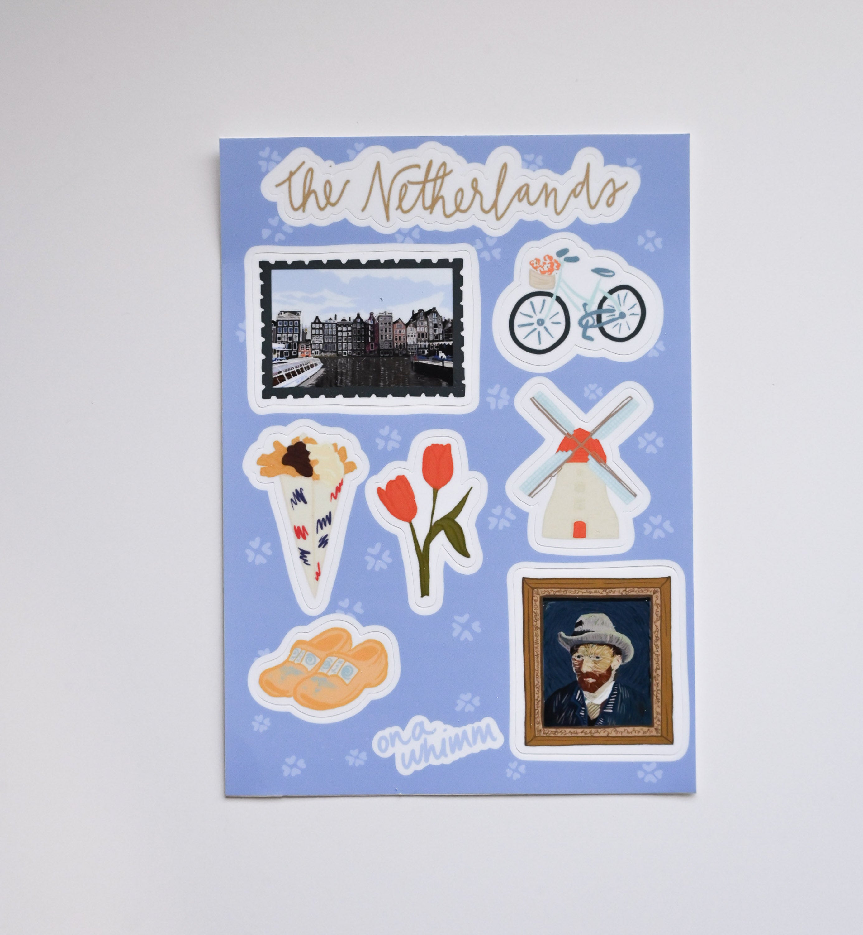 The Netherlands Sticker Sheet - 5x7"