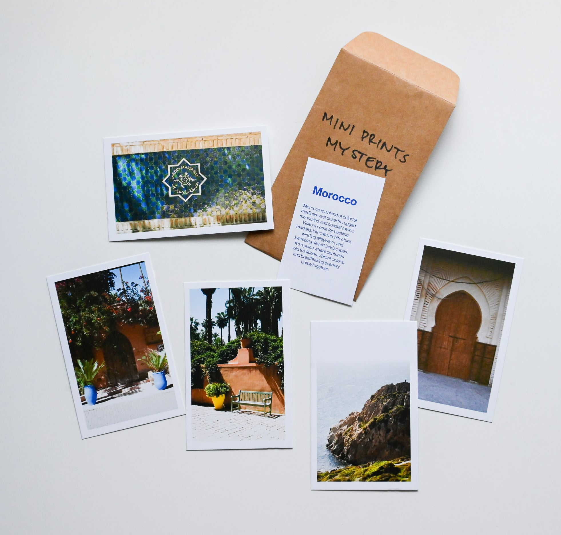 Mystery Pack of Mini Travel Photo Prints