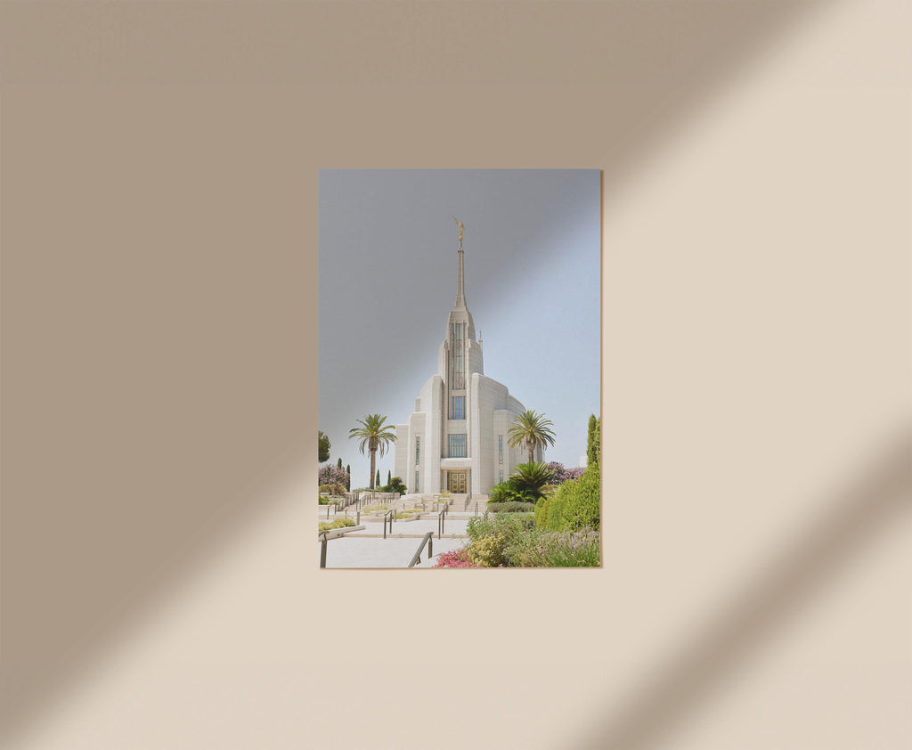 Rome Italy LDS Temple Print 2, Digital Download