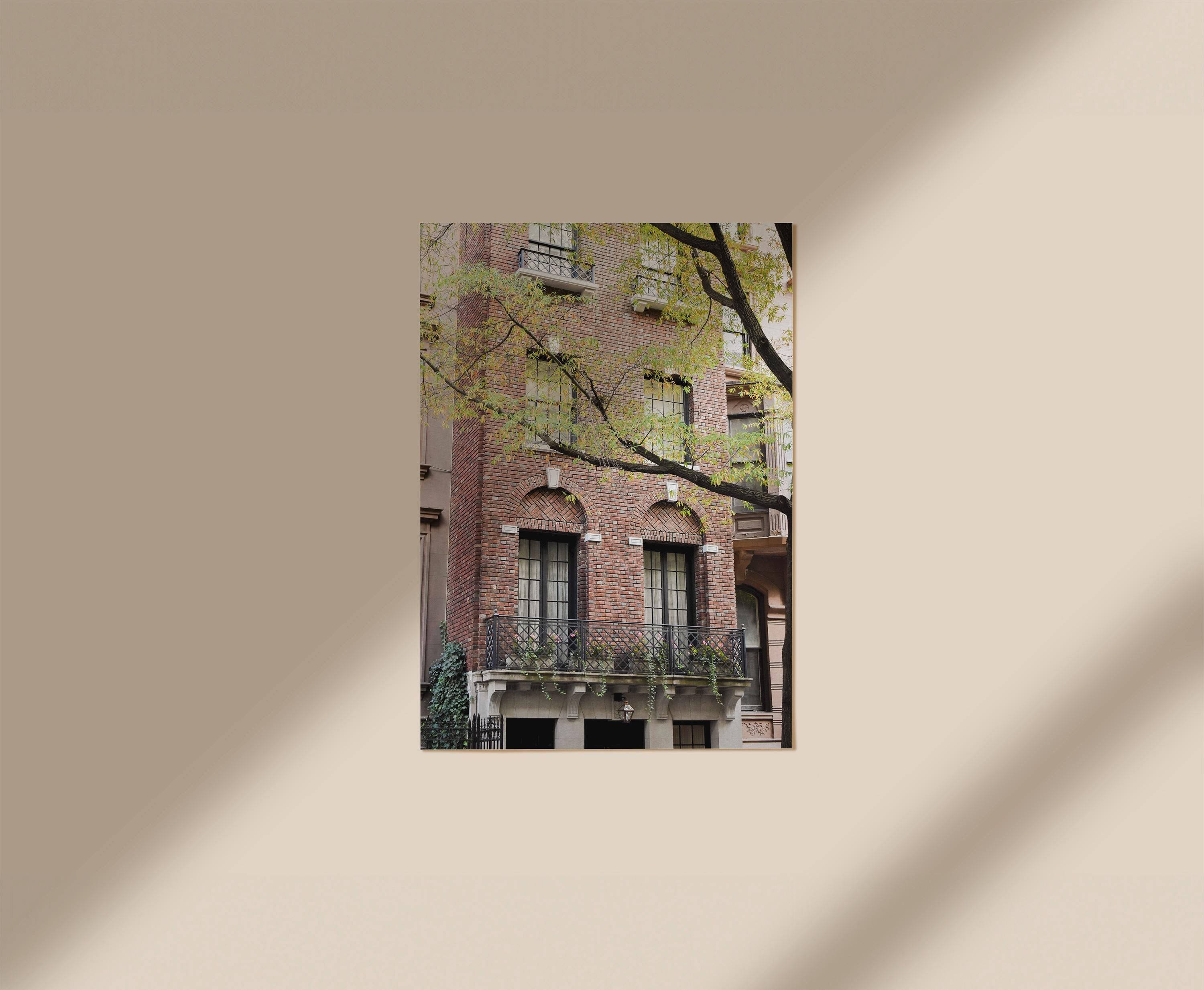 West Village Brownstone Print