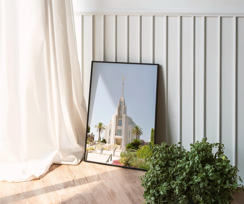 Rome Italy LDS Temple Print 2, Digital Download