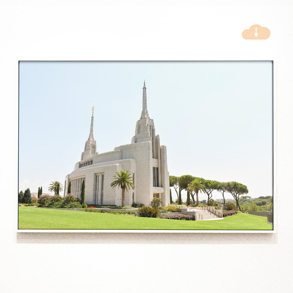 Rome Italy Temple (Landscape), Digital Download