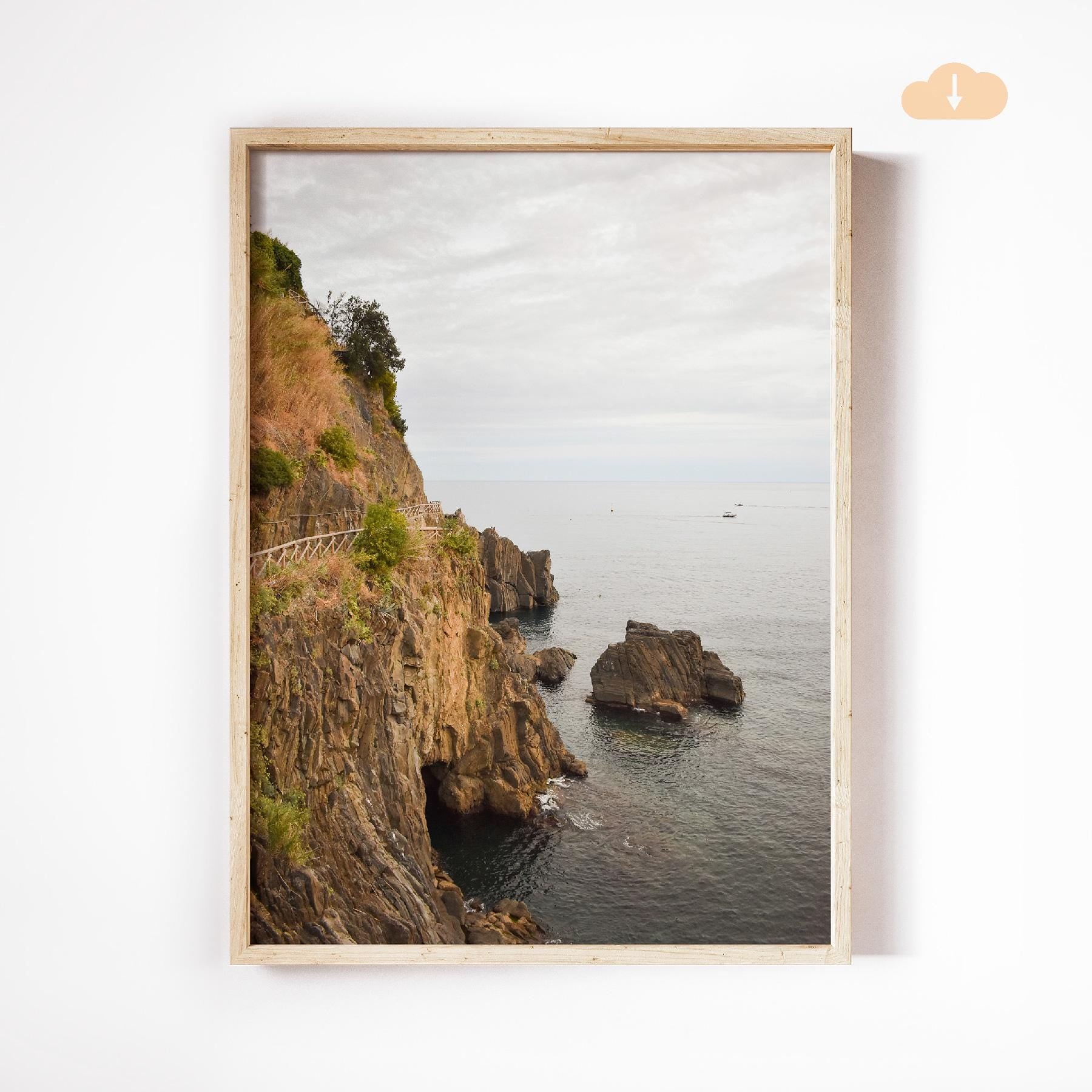 Coast of Cinque Terre, Digital Download