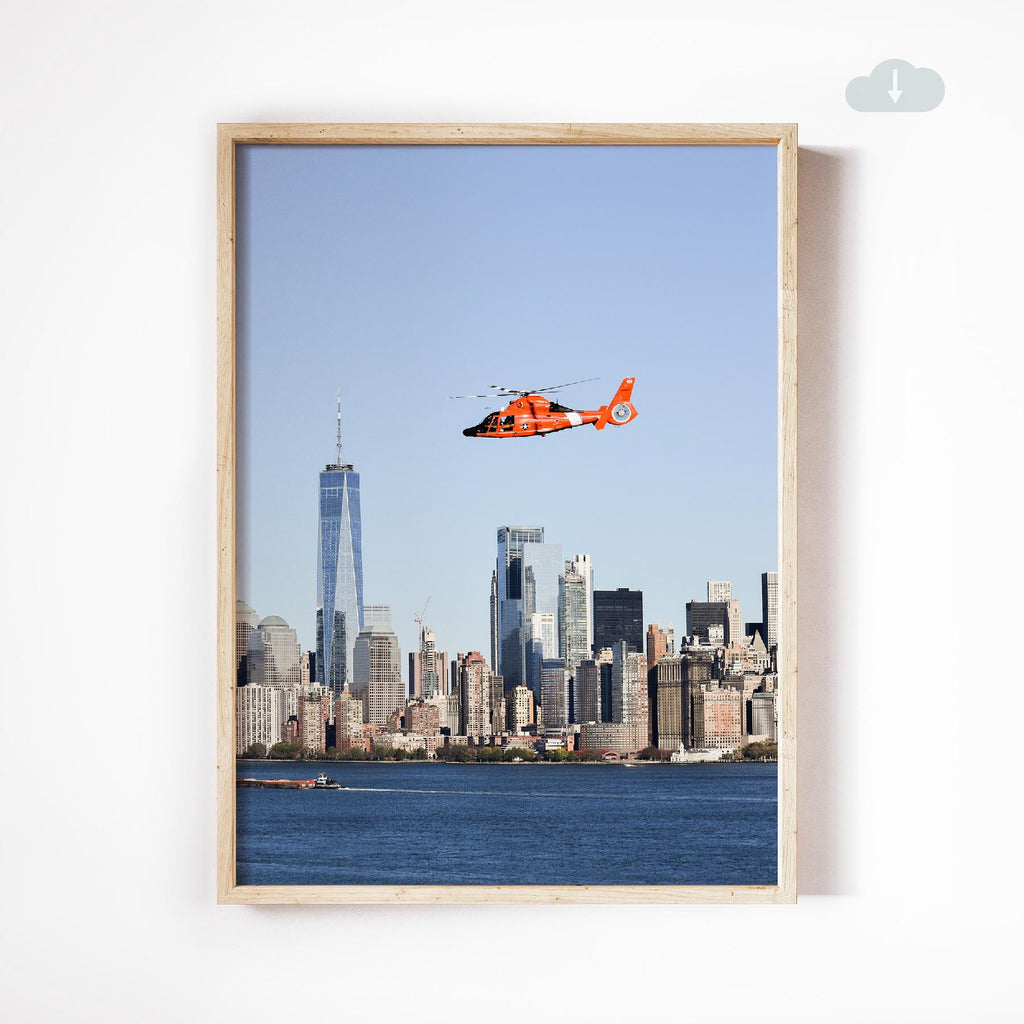 NYC Helicopter, Digital Download