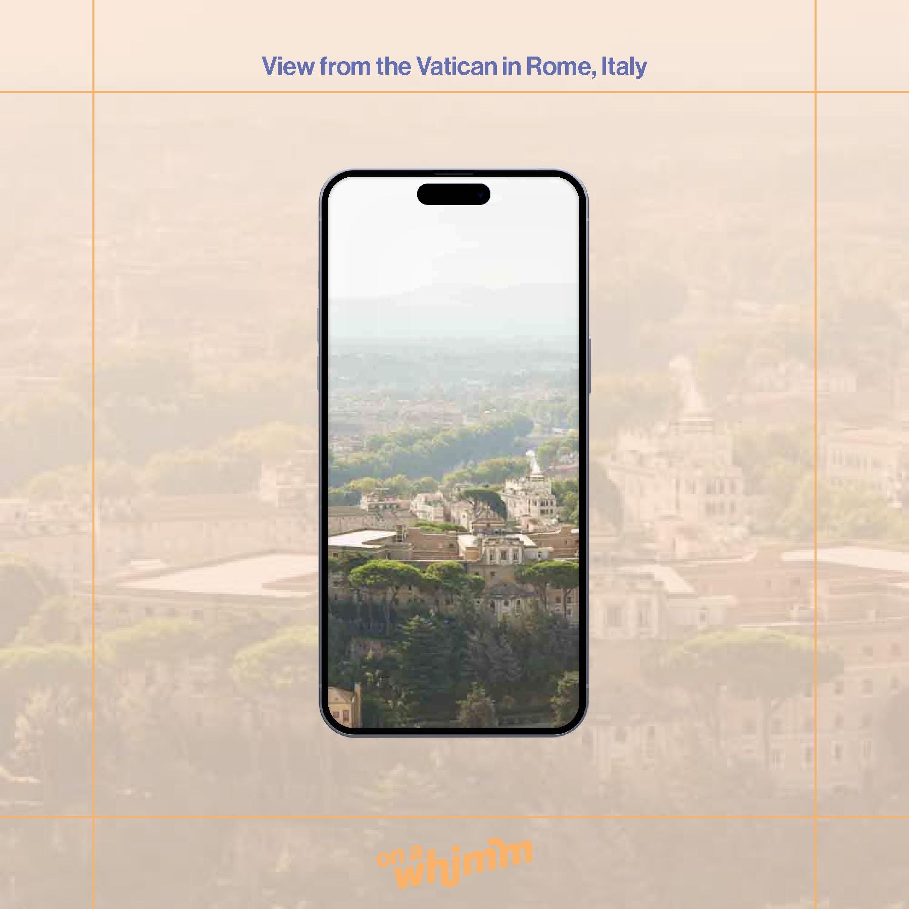 Phone Screensavers - Rome Italy Pack - Digital Download