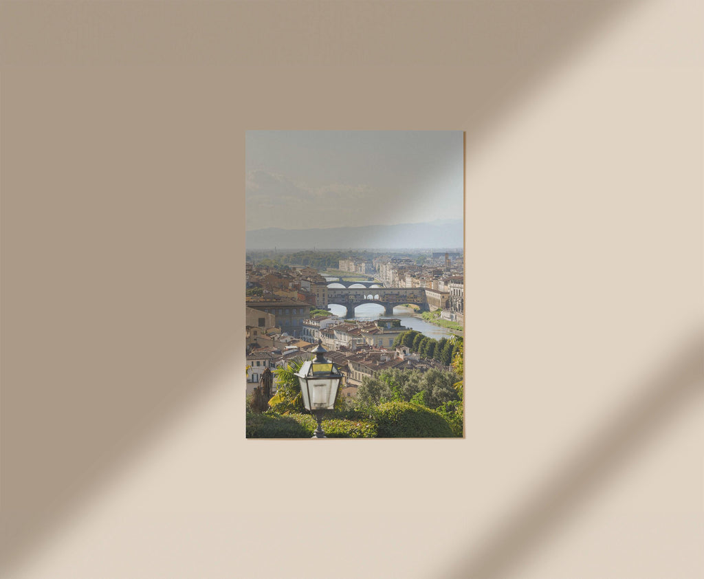 Ponte Vecchio Bridge Italy Print