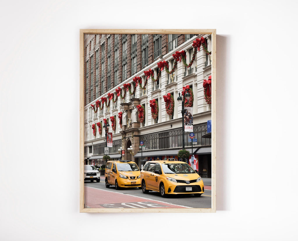 NYC Taxi Cab Print