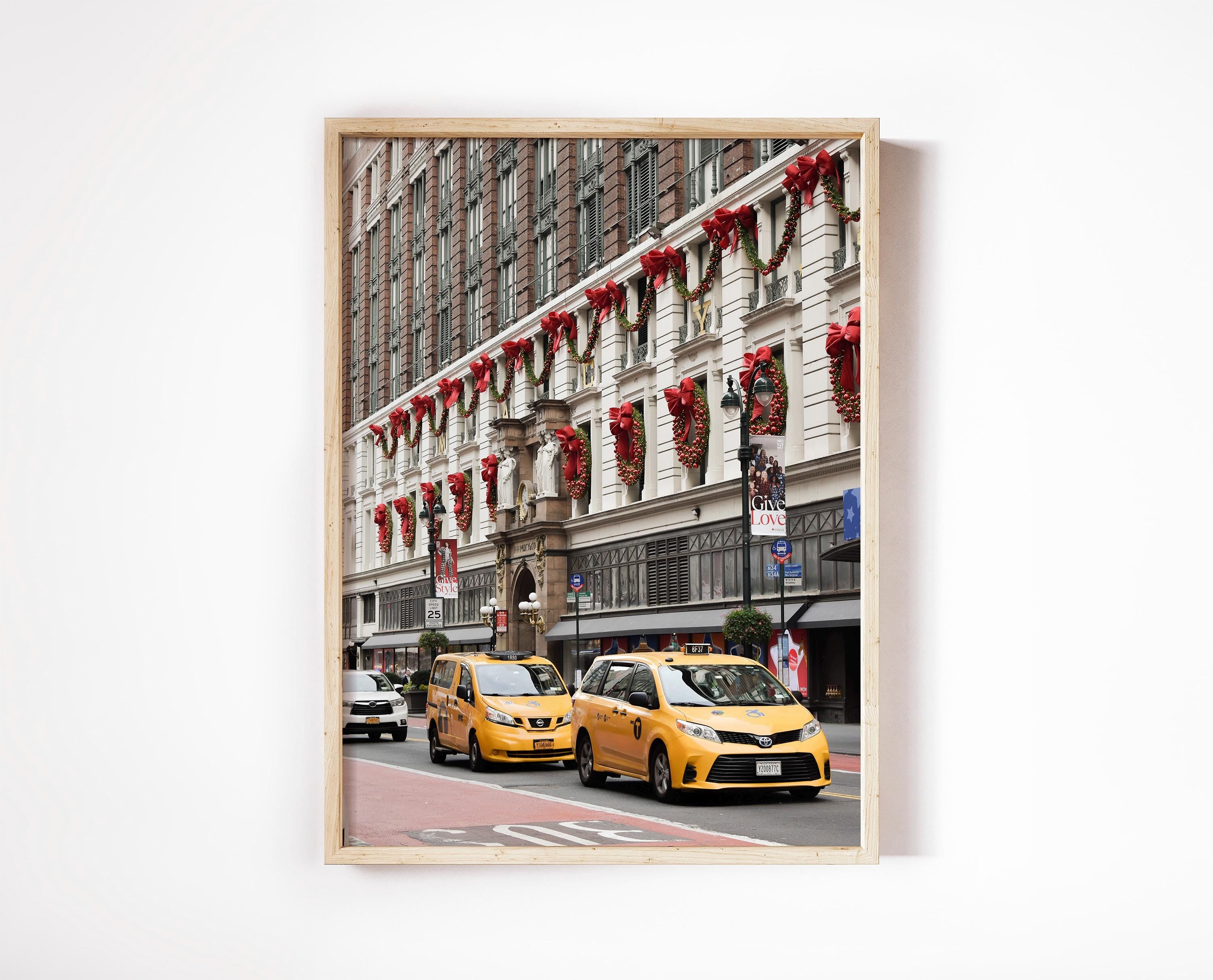 NYC Taxi Cab Print