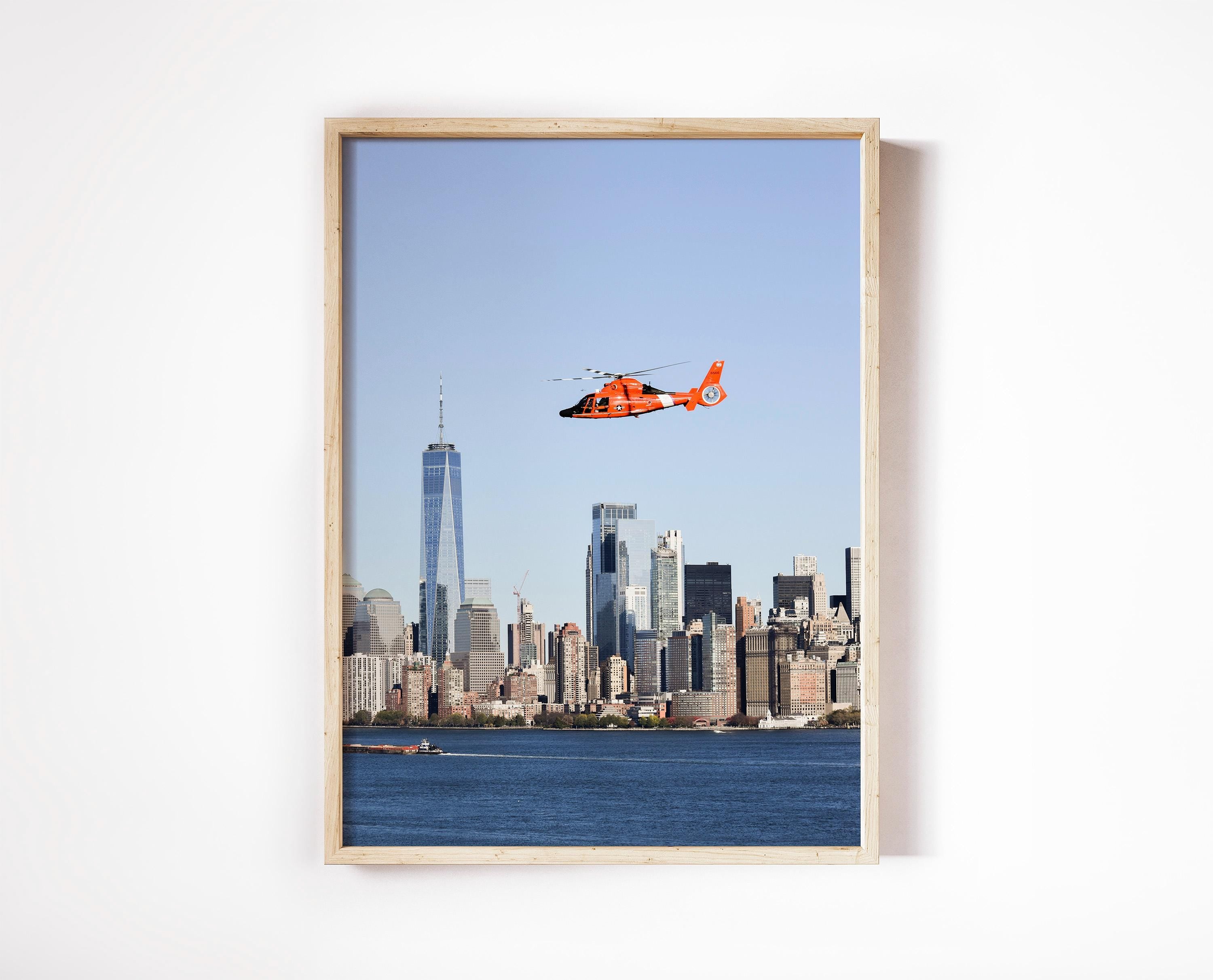 NYC Helicopter Print