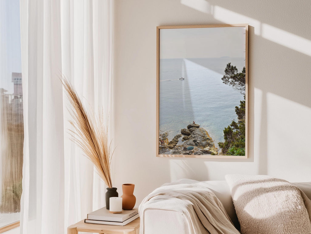 Coast of Livorno Print